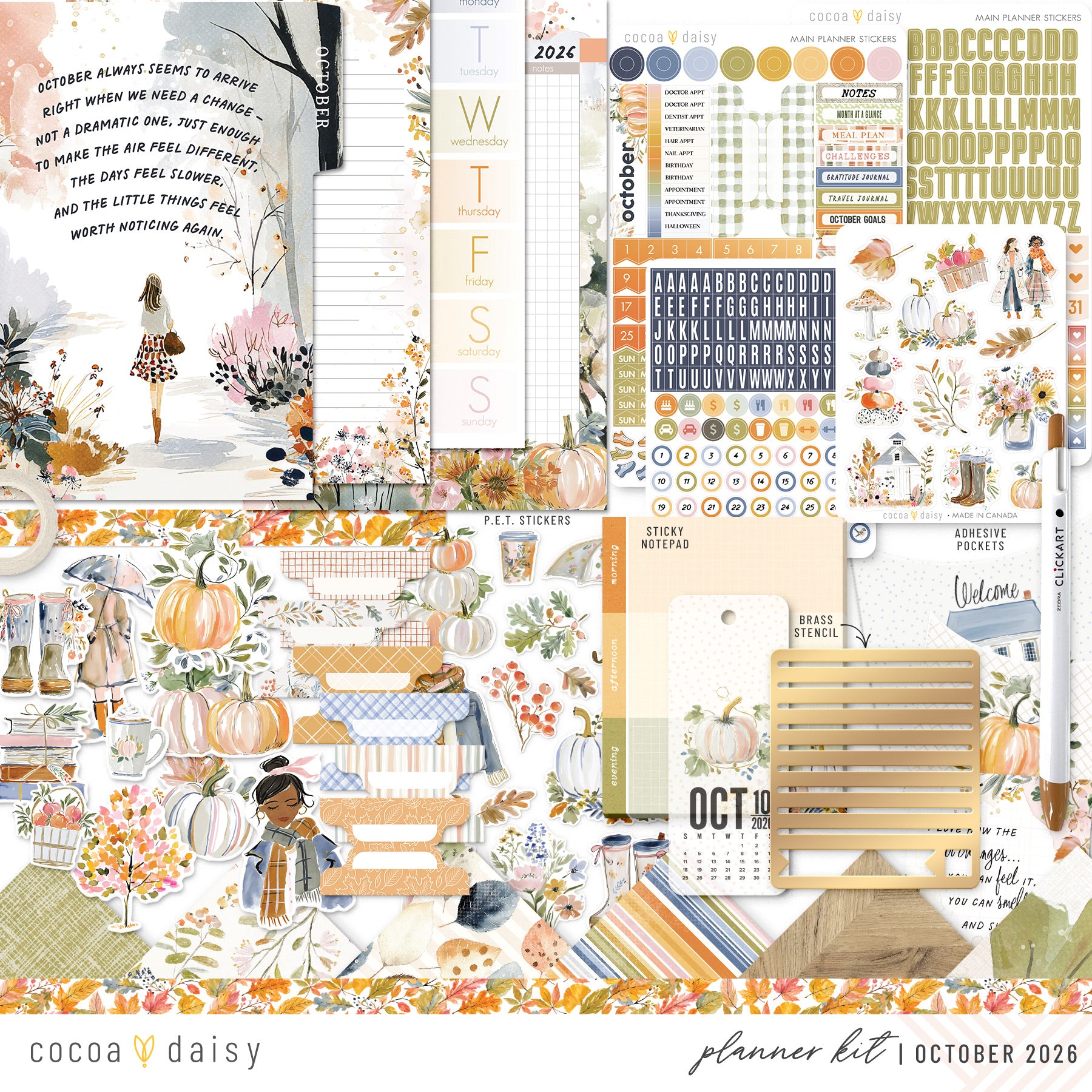 Planner Kit Subscription - Choose your insert or notebook - 1 month