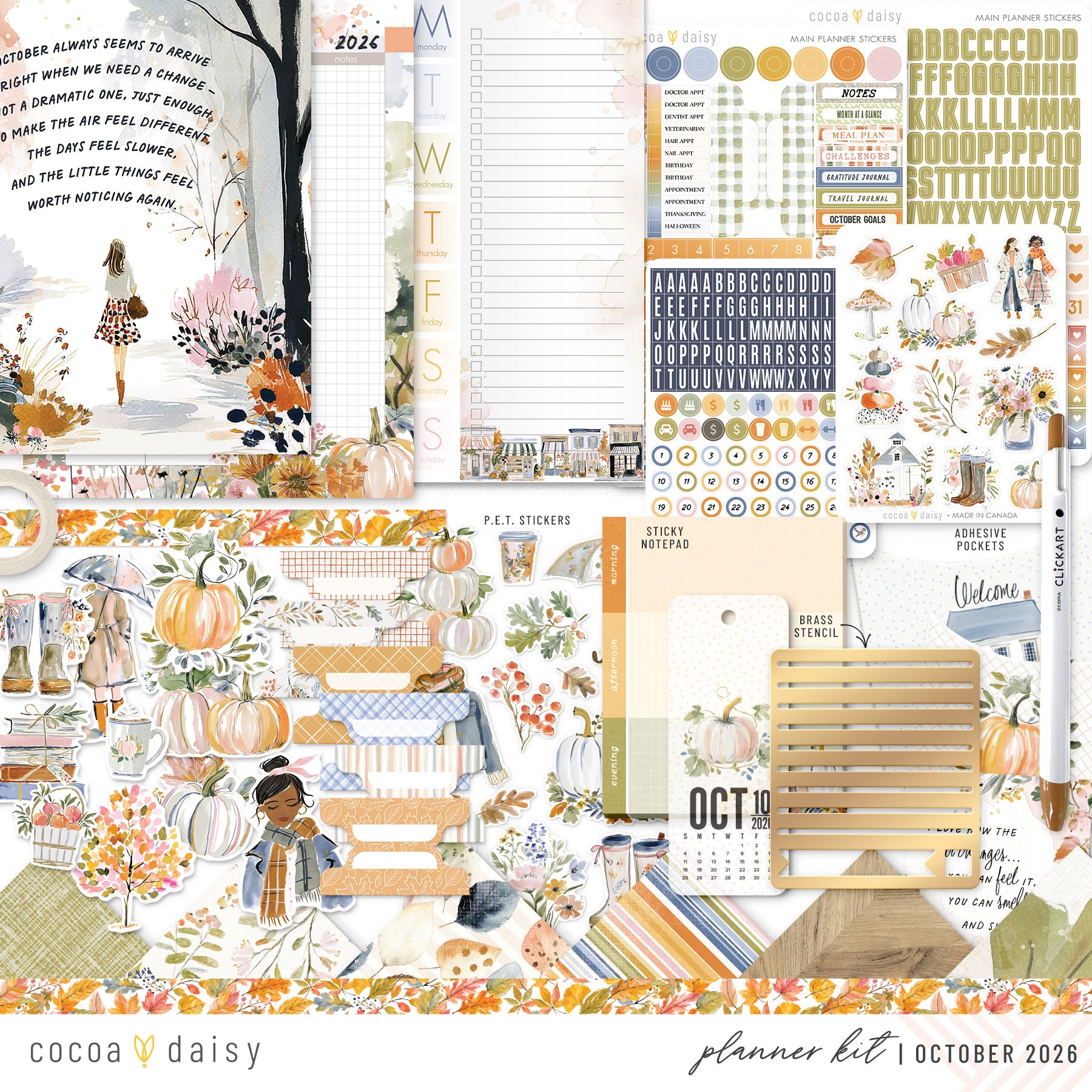 Planner Kit Subscription - Choose your insert or notebook - 1 month