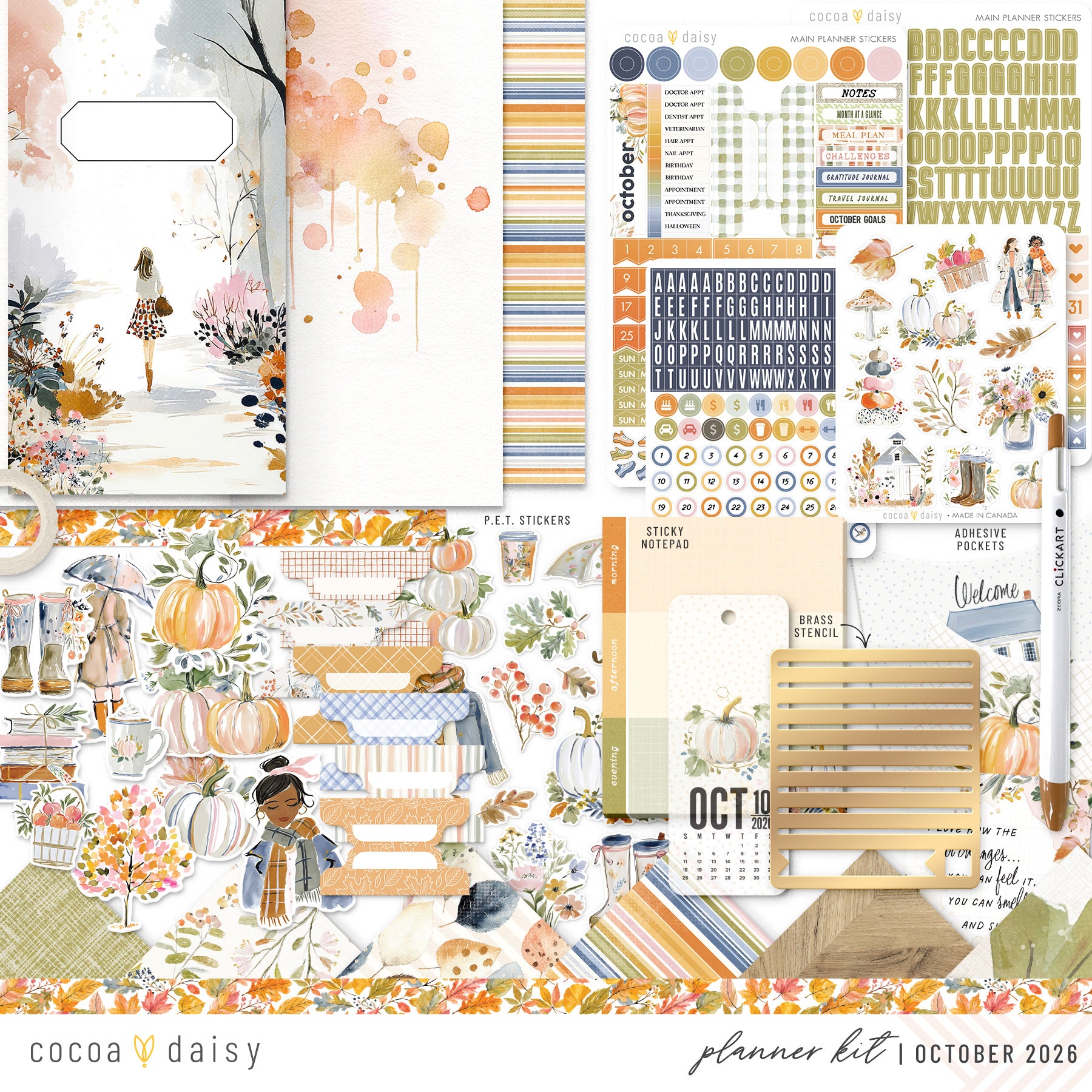 Planner Kit Subscription - Choose your insert or notebook - 1 month