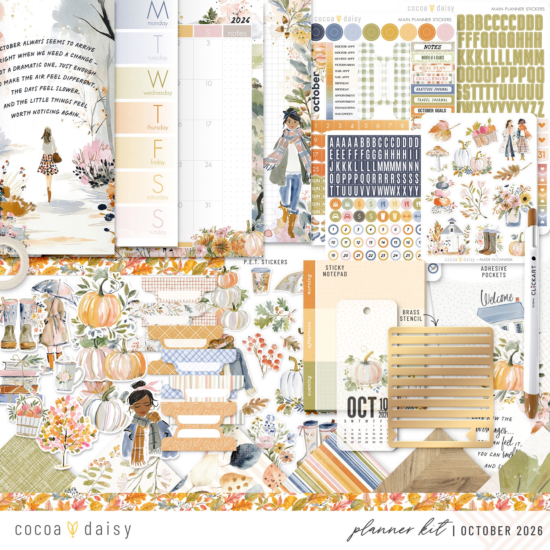 Planner Kit Subscription - Choose your insert or notebook - 1 month