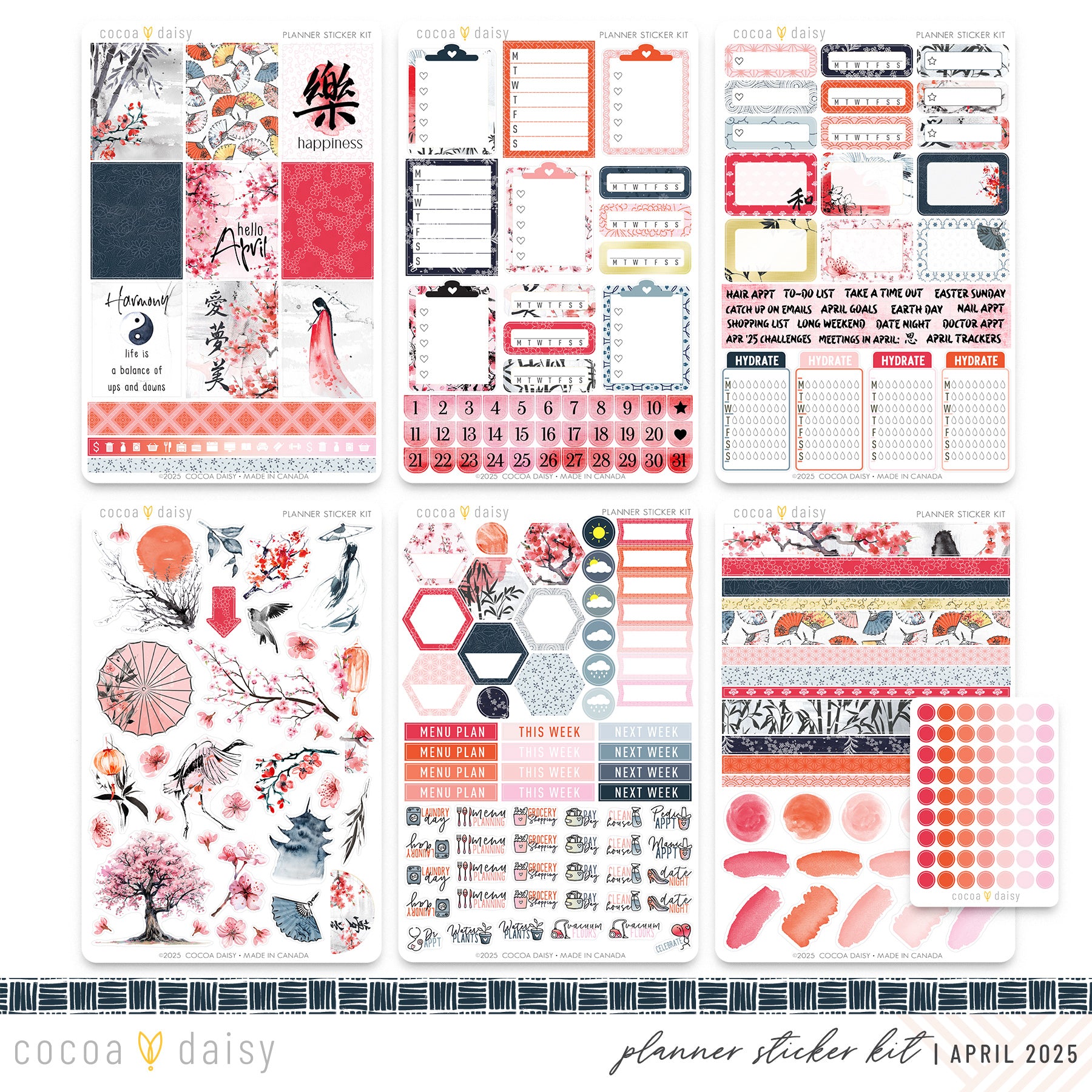 Planner Sticker Kit Subscription - 1 month