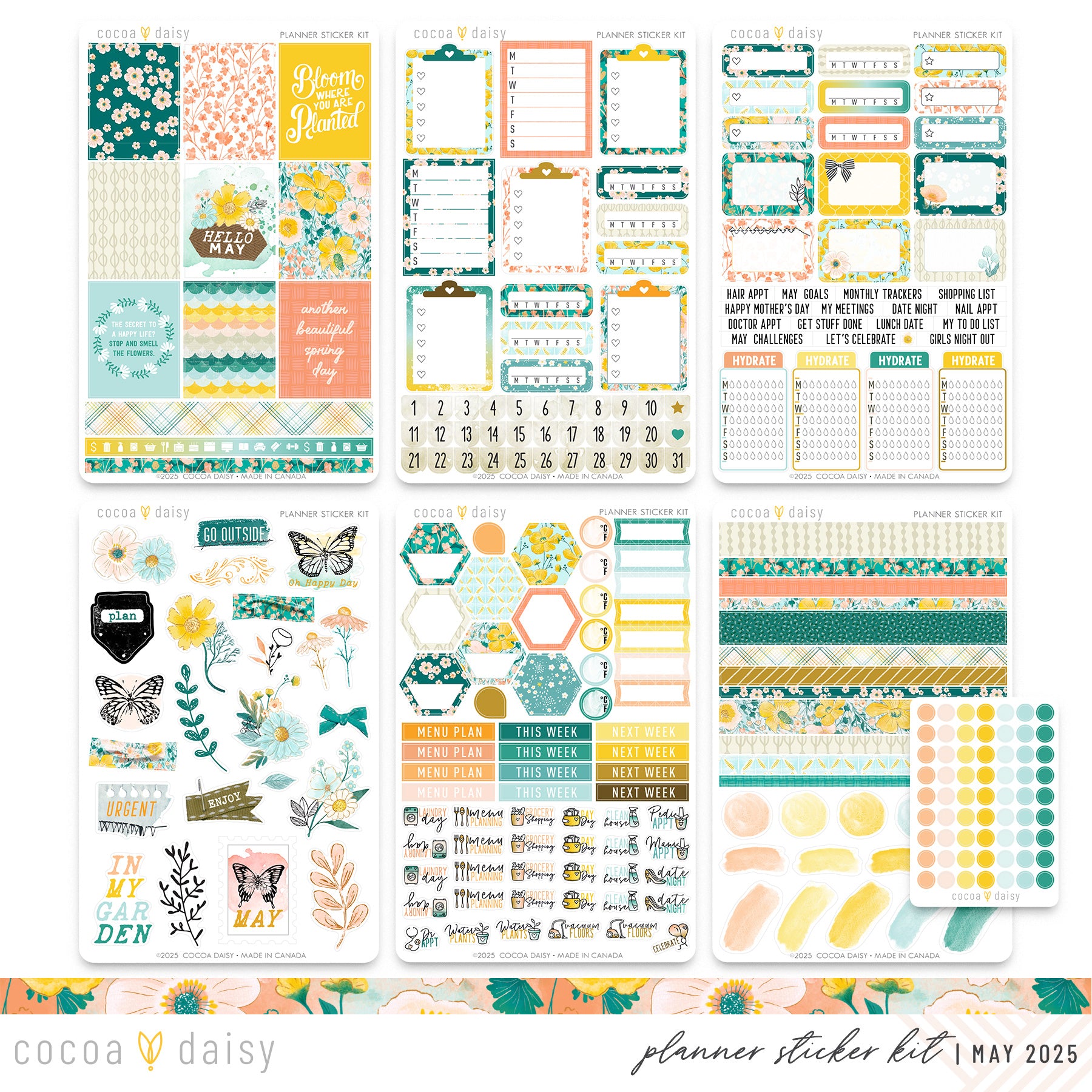 Planner Sticker Kit Subscription - 1 month