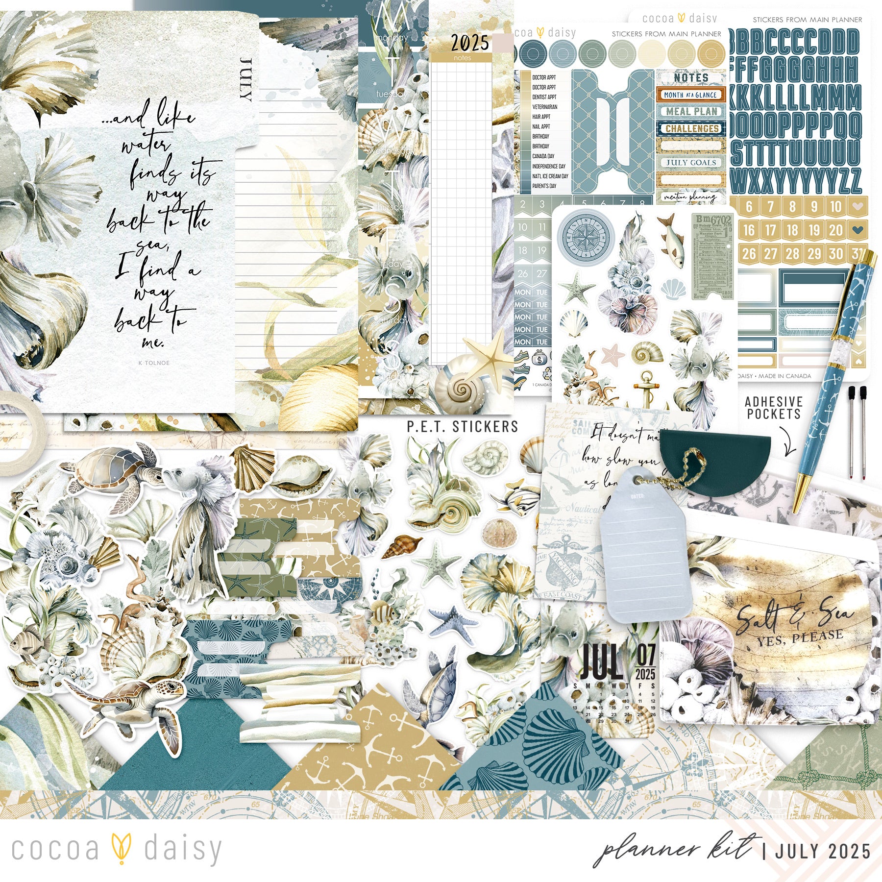 Planner Kit Subscription - Choose your insert or notebook - 1 month