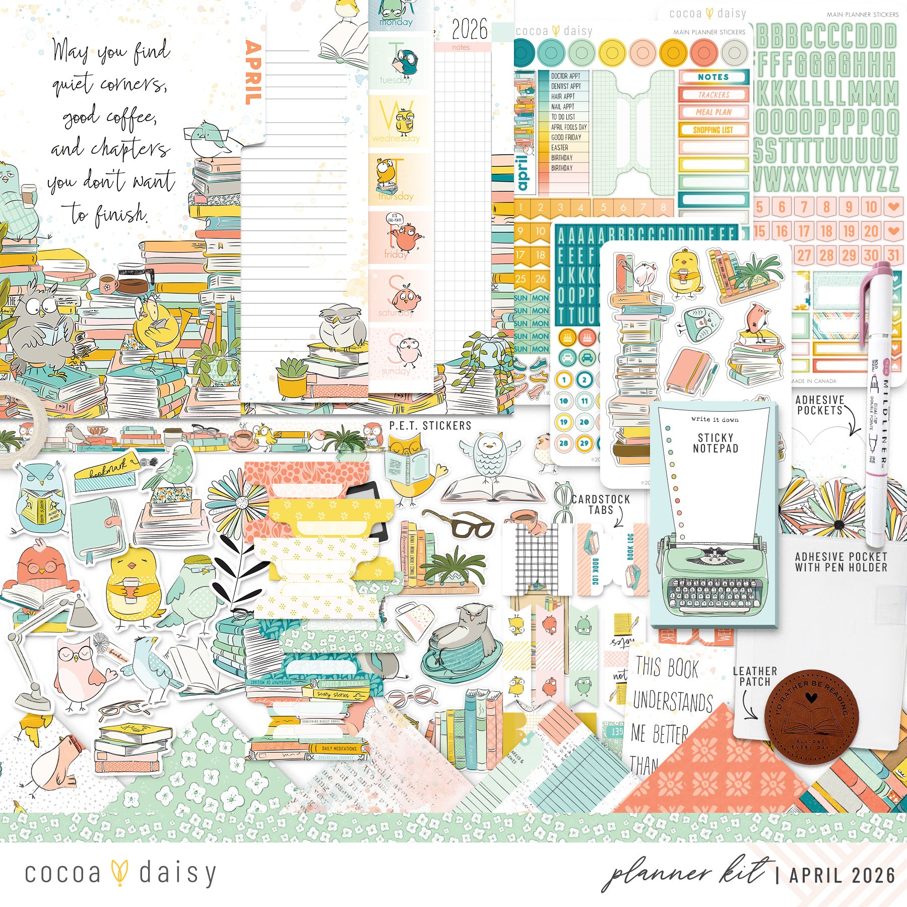 Planner Kit Subscription - Choose your insert or notebook - 1 month