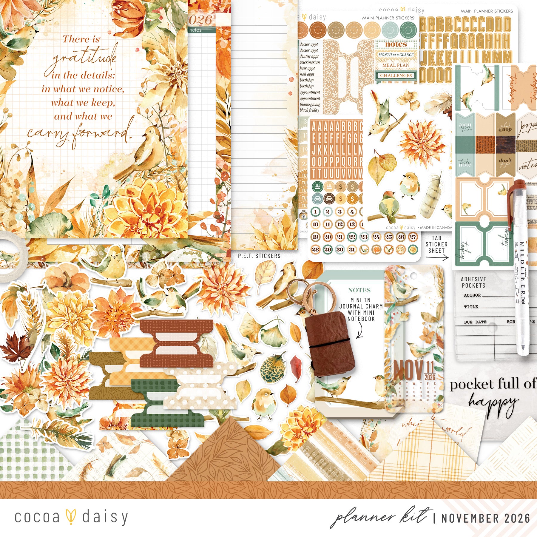 Planner Kit Subscription - Choose your insert or notebook - 1 month