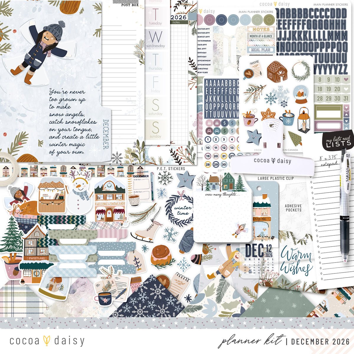 Planner Kit Subscription - Choose your insert or notebook - 1 month