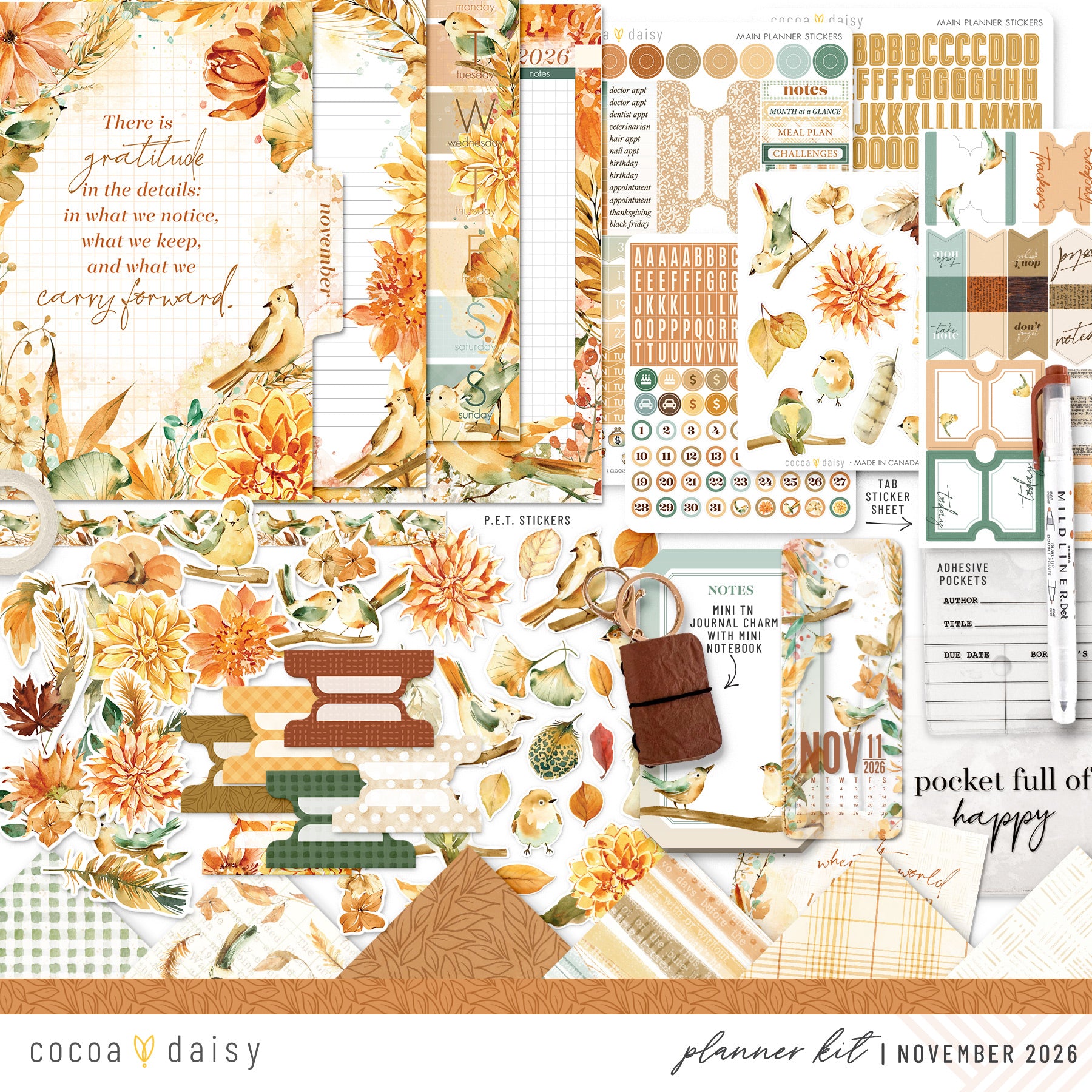 Planner Kit Subscription - Choose your insert or notebook - 1 month