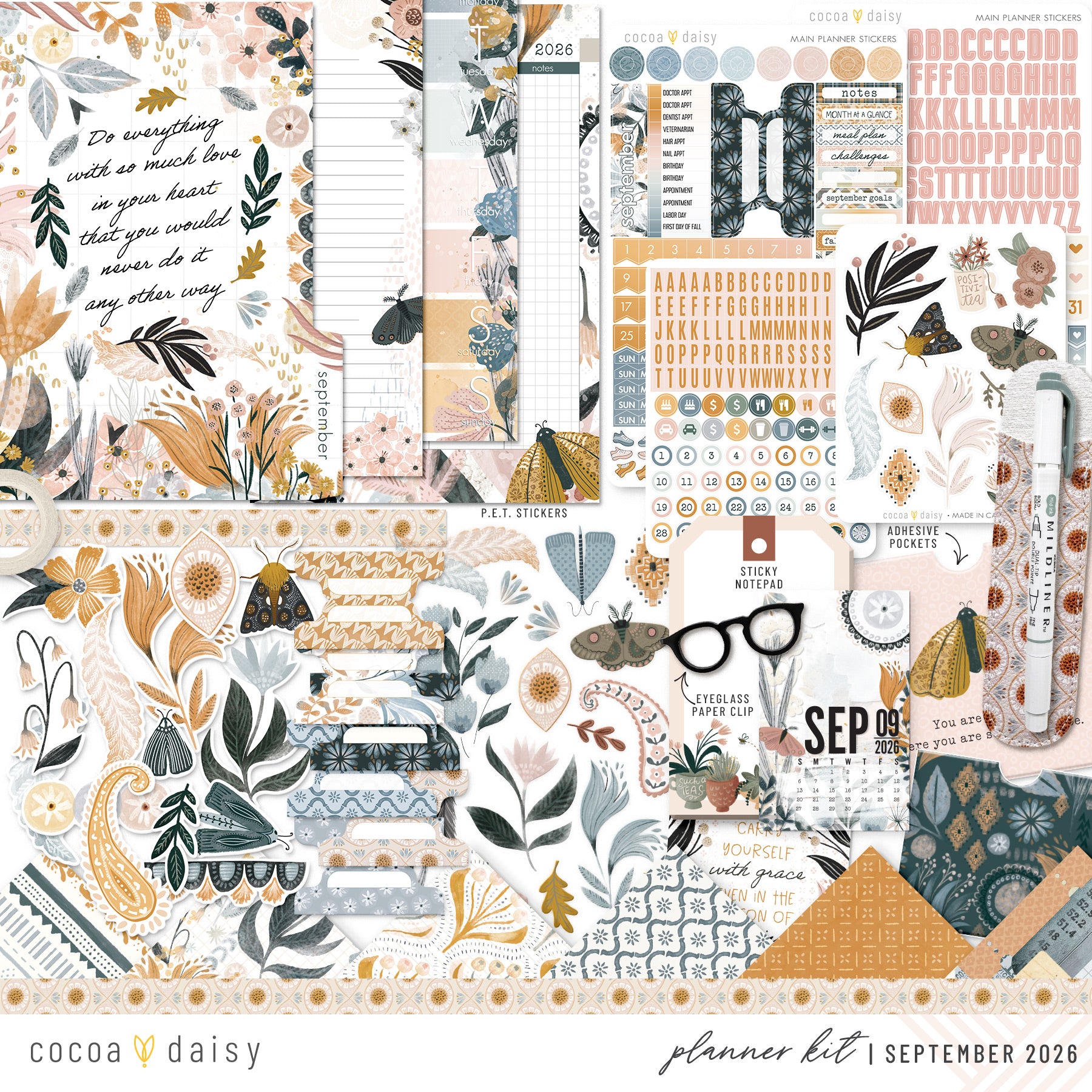 Planner Kit Subscription - Choose your insert or notebook - 1 month