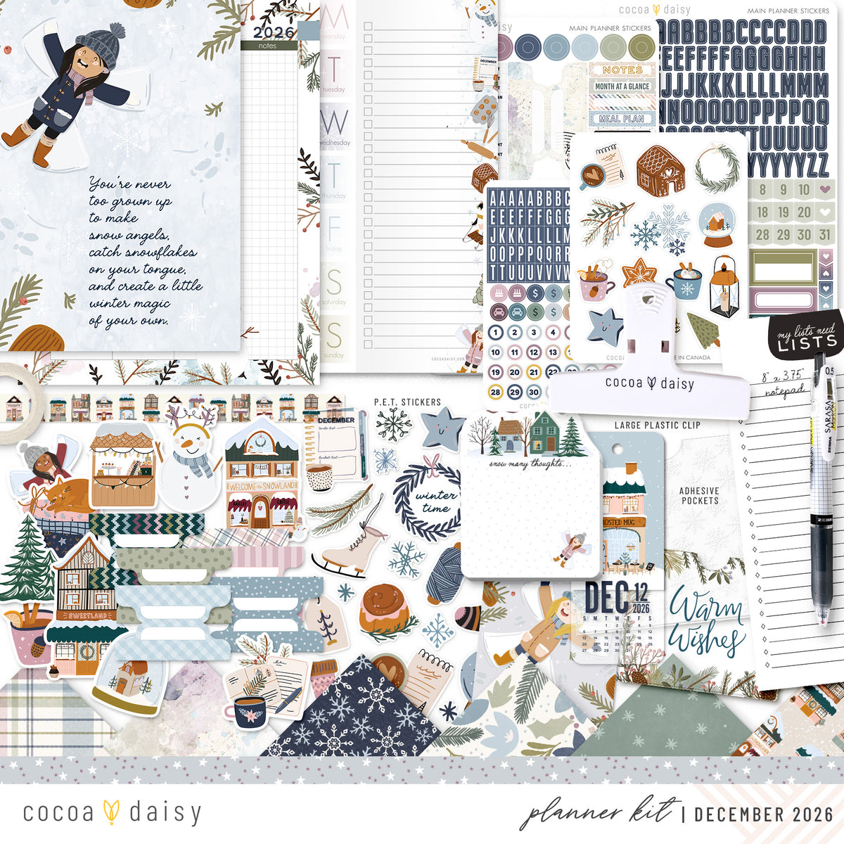 Planner Kit Subscription - Choose your insert or notebook - 1 month