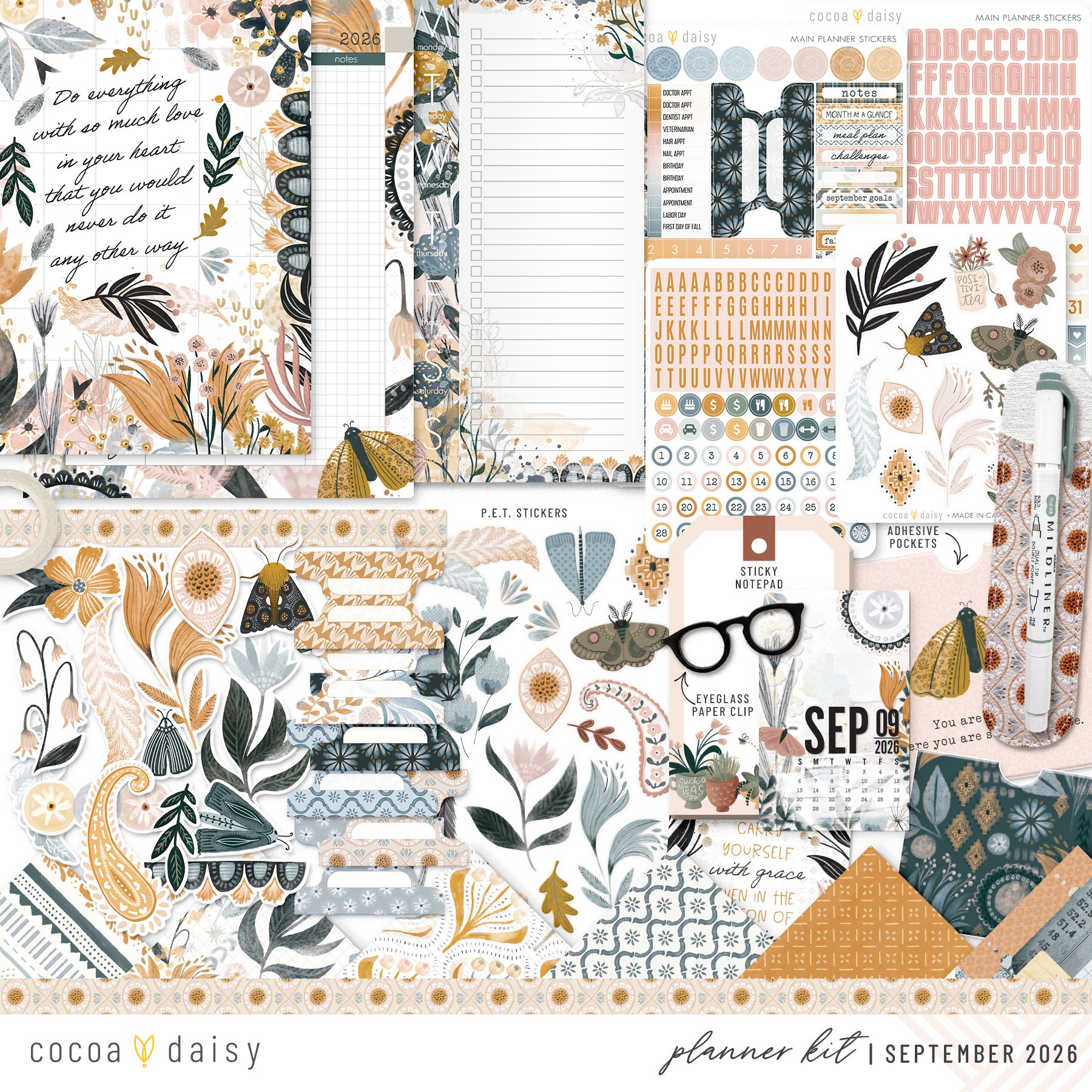 Planner Kit Subscription - Choose your insert or notebook - 1 month