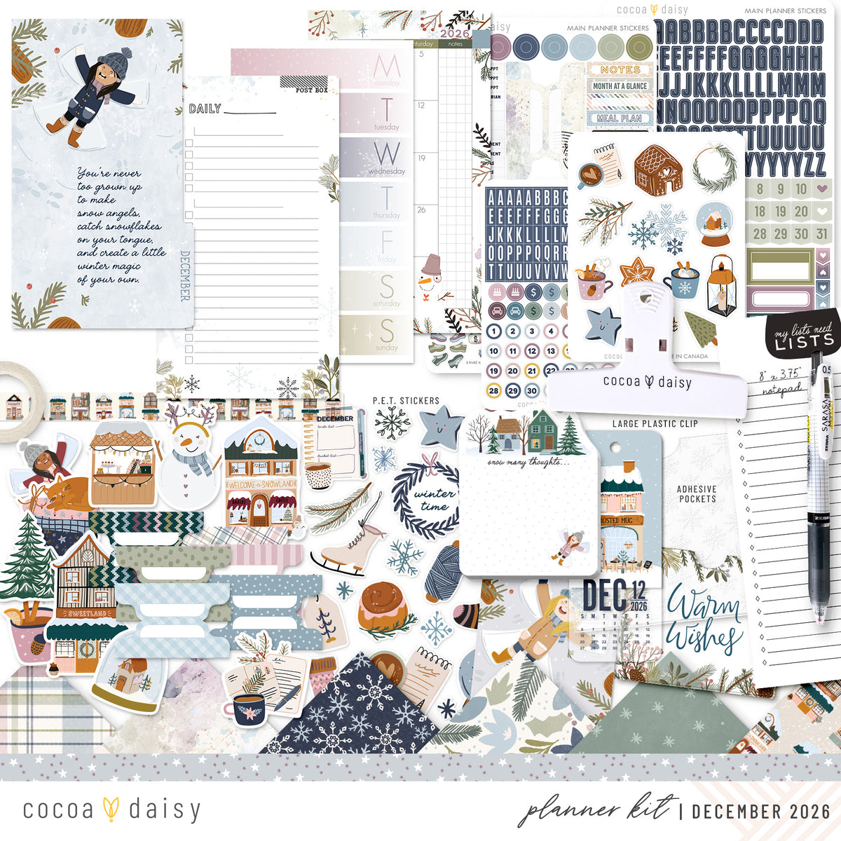 Planner Kit Subscription - Choose your insert or notebook - 1 month