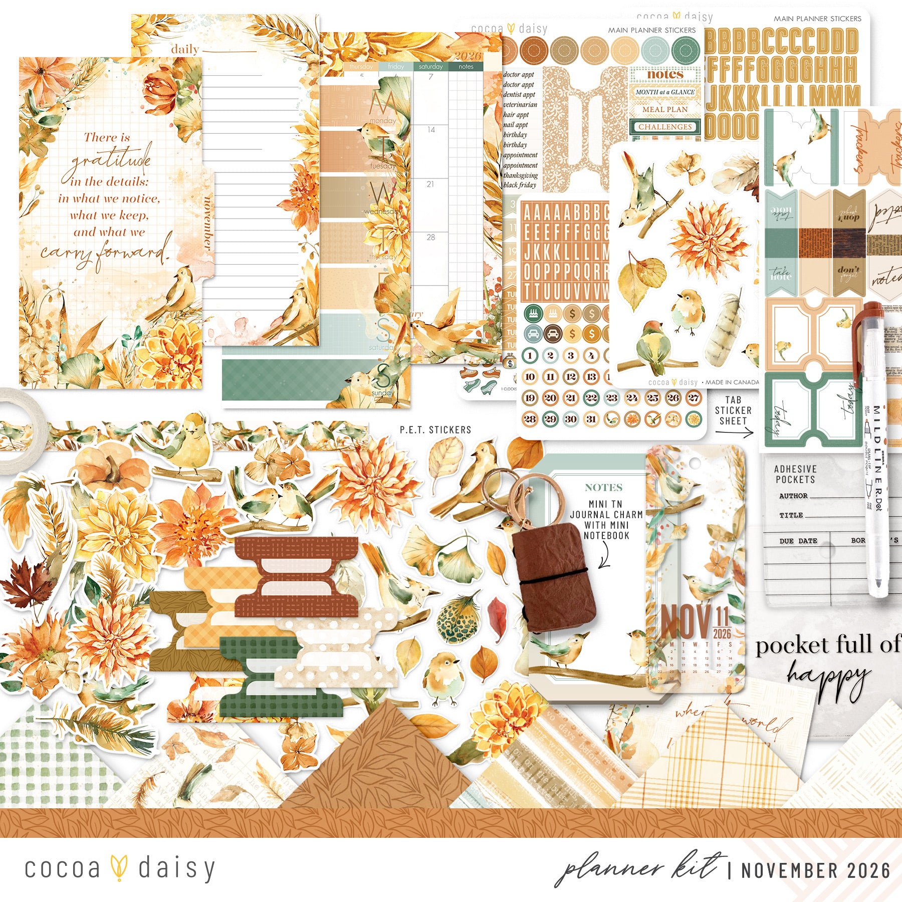Planner Kit Subscription - Choose your insert or notebook - 1 month