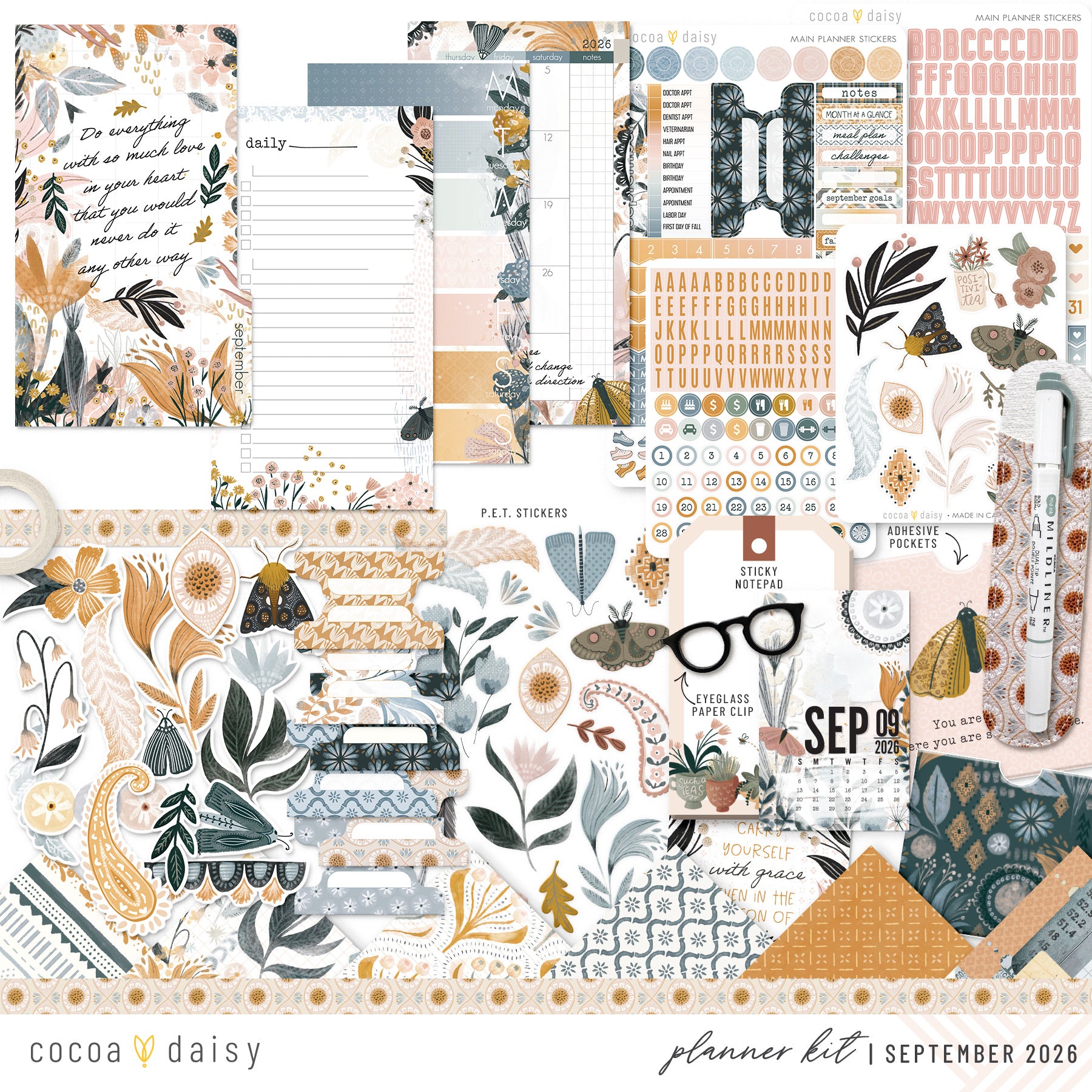 Planner Kit Subscription - Choose your insert or notebook - 1 month