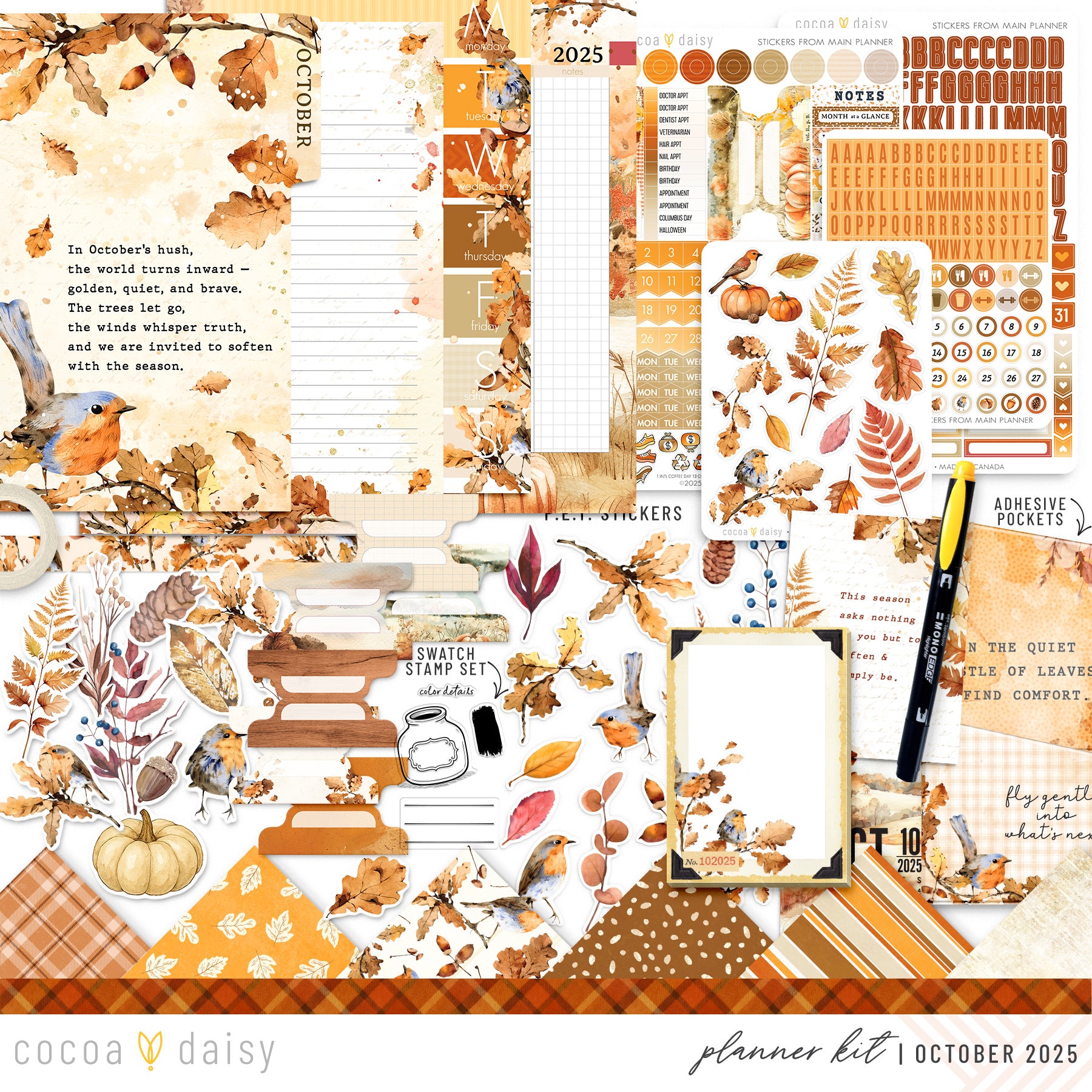 Planner Kit Subscription - Choose your insert or notebook - 1 month