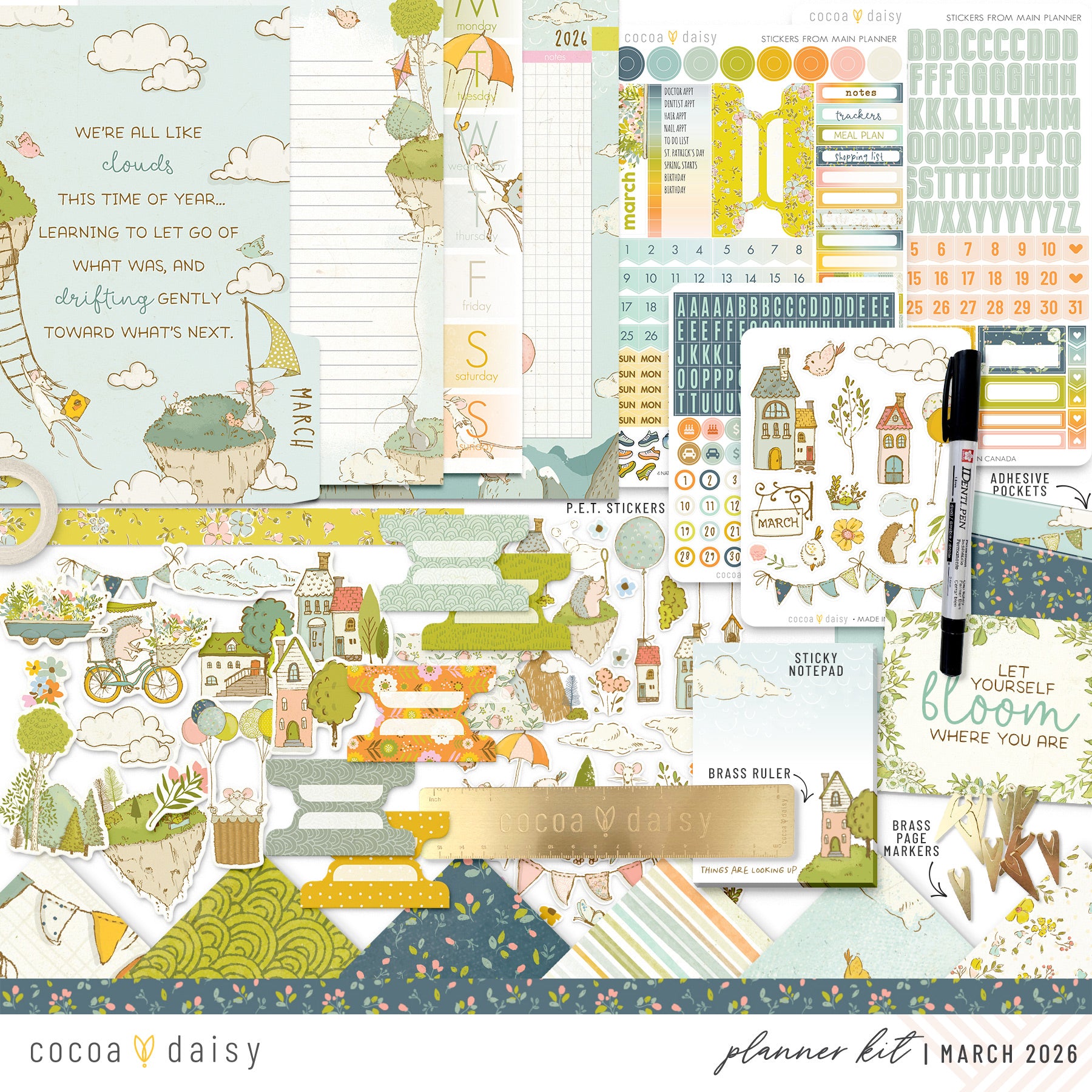 Planner Kit Subscription - Choose your insert or notebook - 1 month