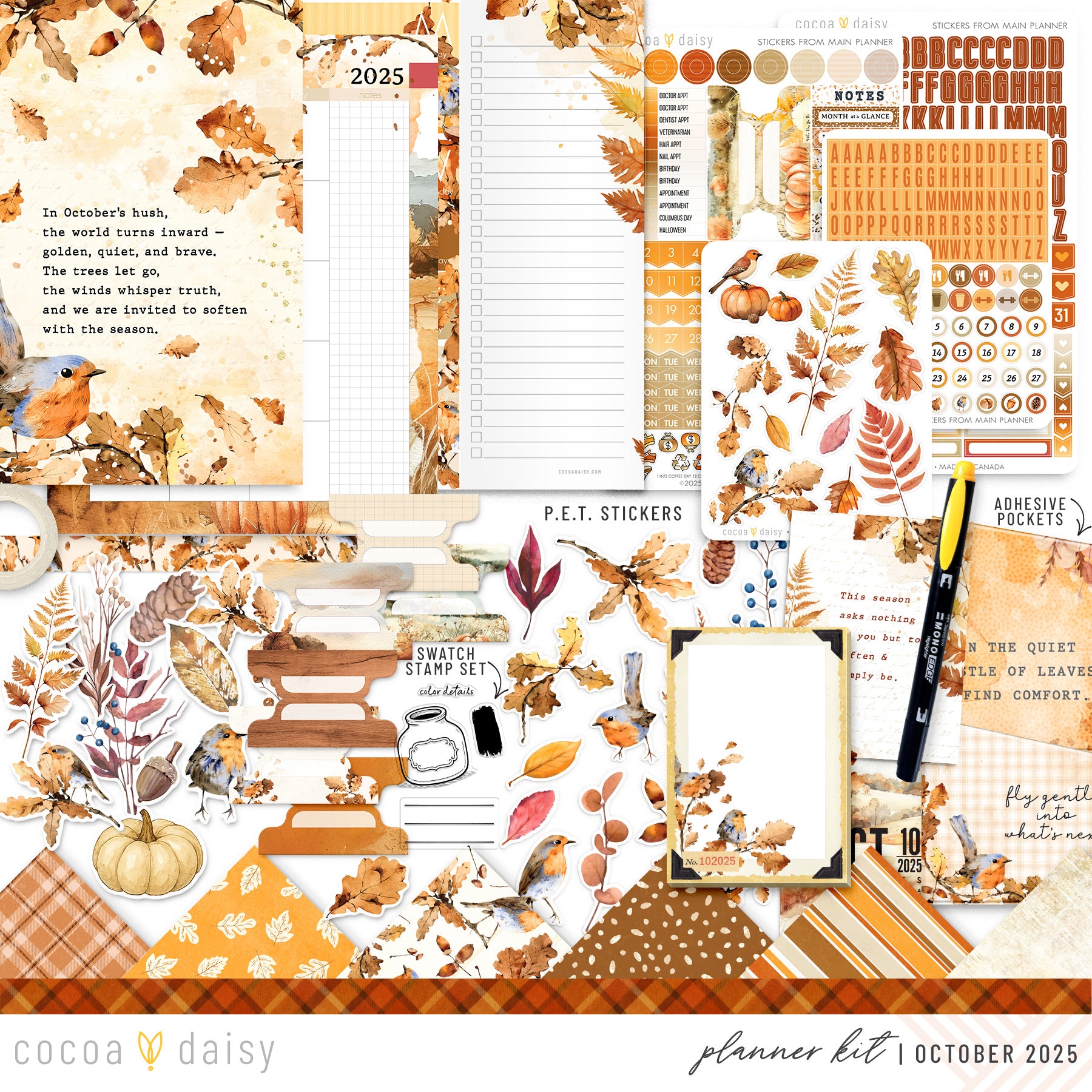 Planner Kit Subscription - Choose your insert or notebook - 1 month