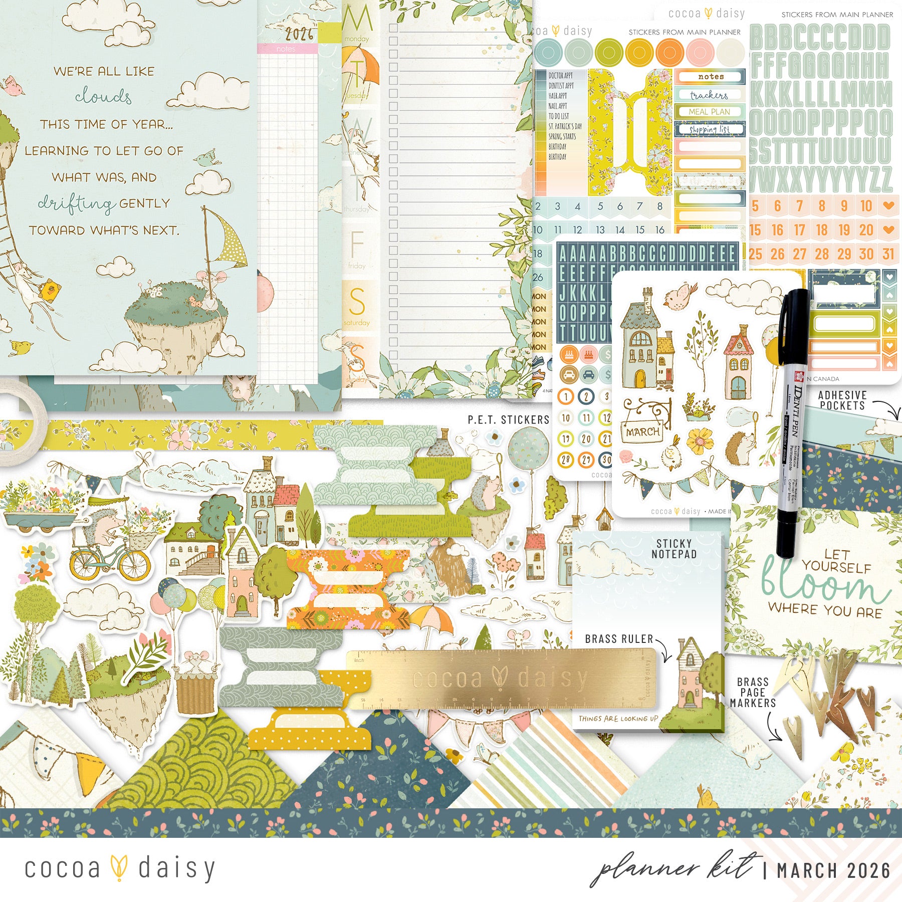 Planner Kit Subscription - Choose your insert or notebook - 1 month