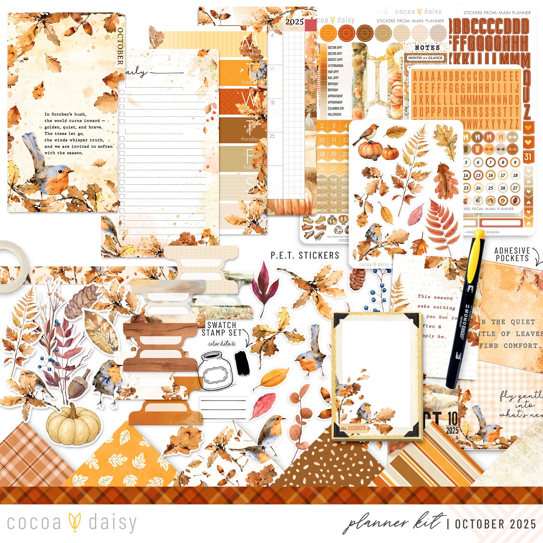 Planner Kit Subscription - Choose your insert or notebook - 1 month