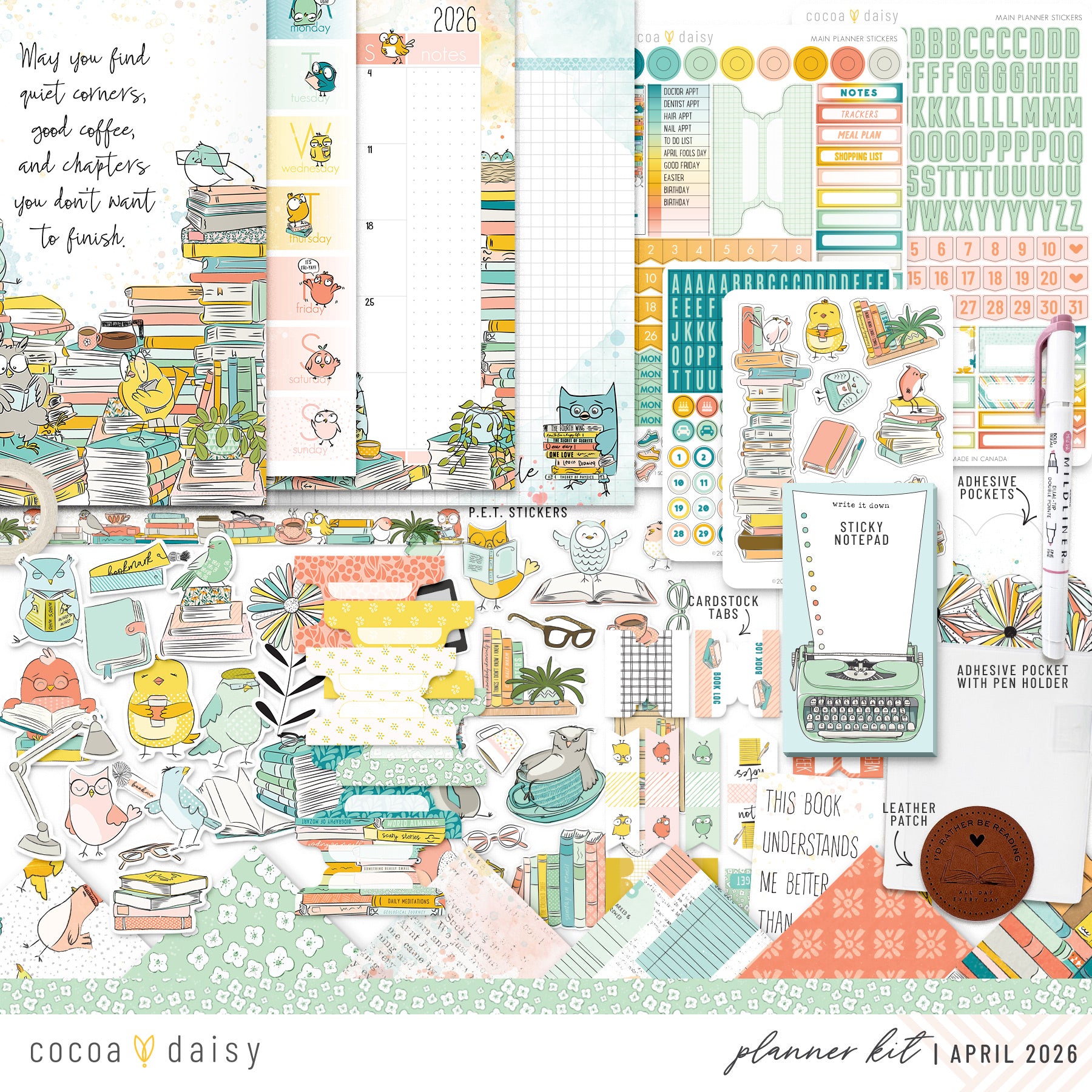 Planner Kit Subscription - Choose your insert or notebook - 1 month