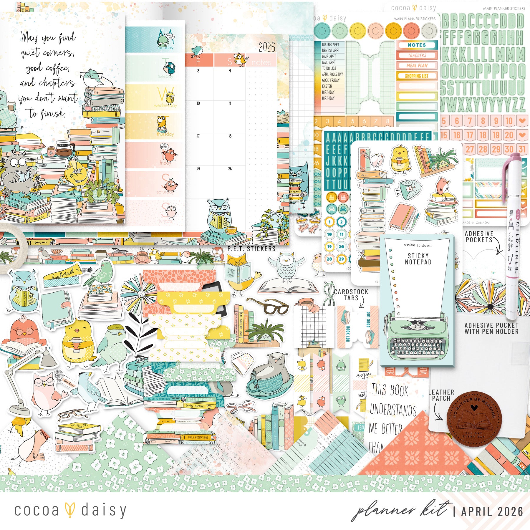 Planner Kit Subscription - Choose your insert or notebook - 1 month