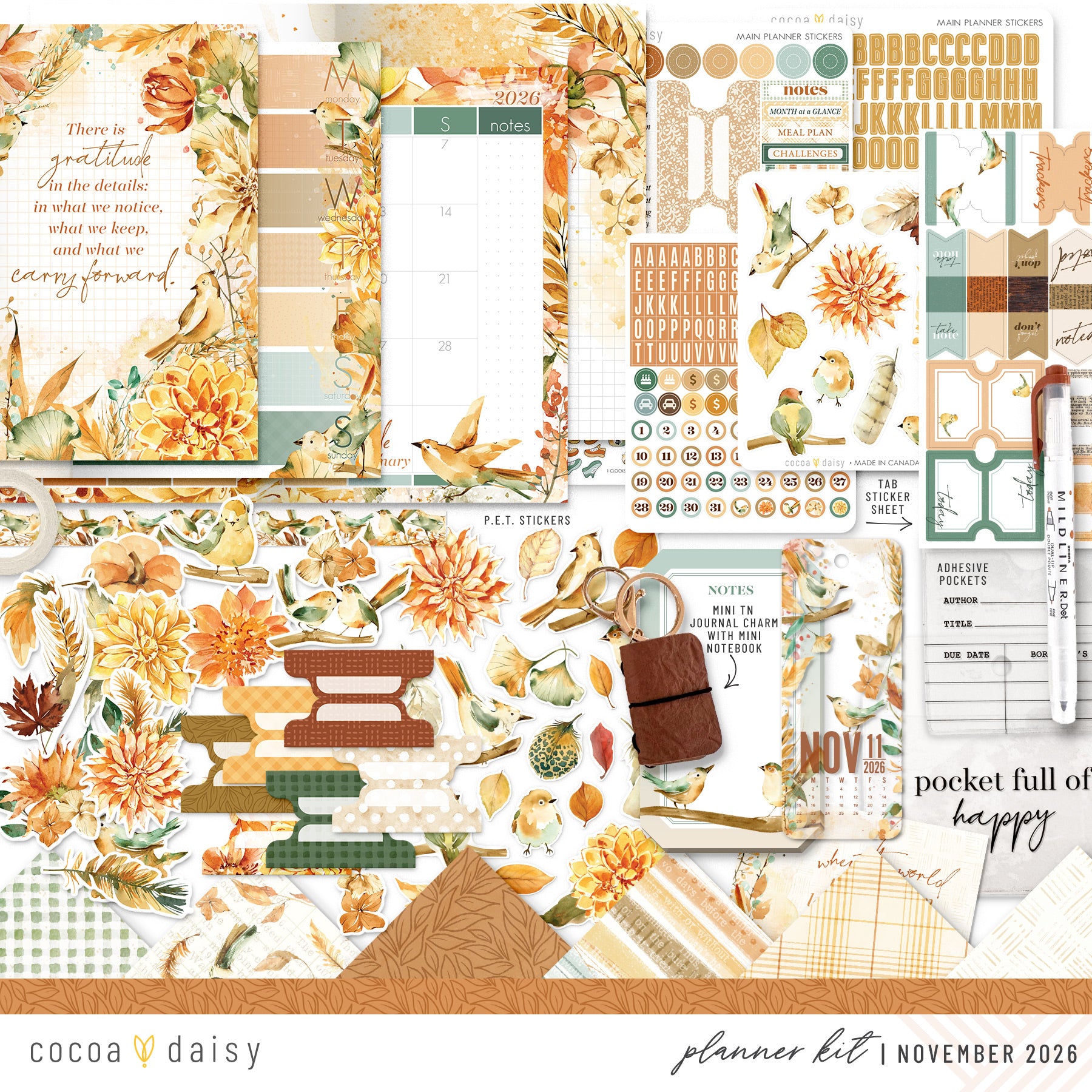 Planner Kit Subscription - Choose your insert or notebook - 1 month