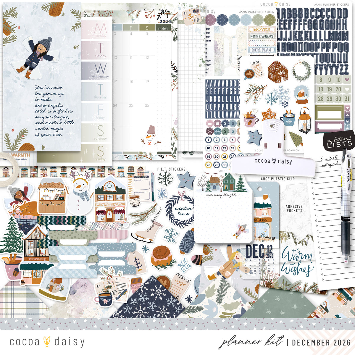 Planner Kit Subscription - Choose your insert or notebook - 1 month