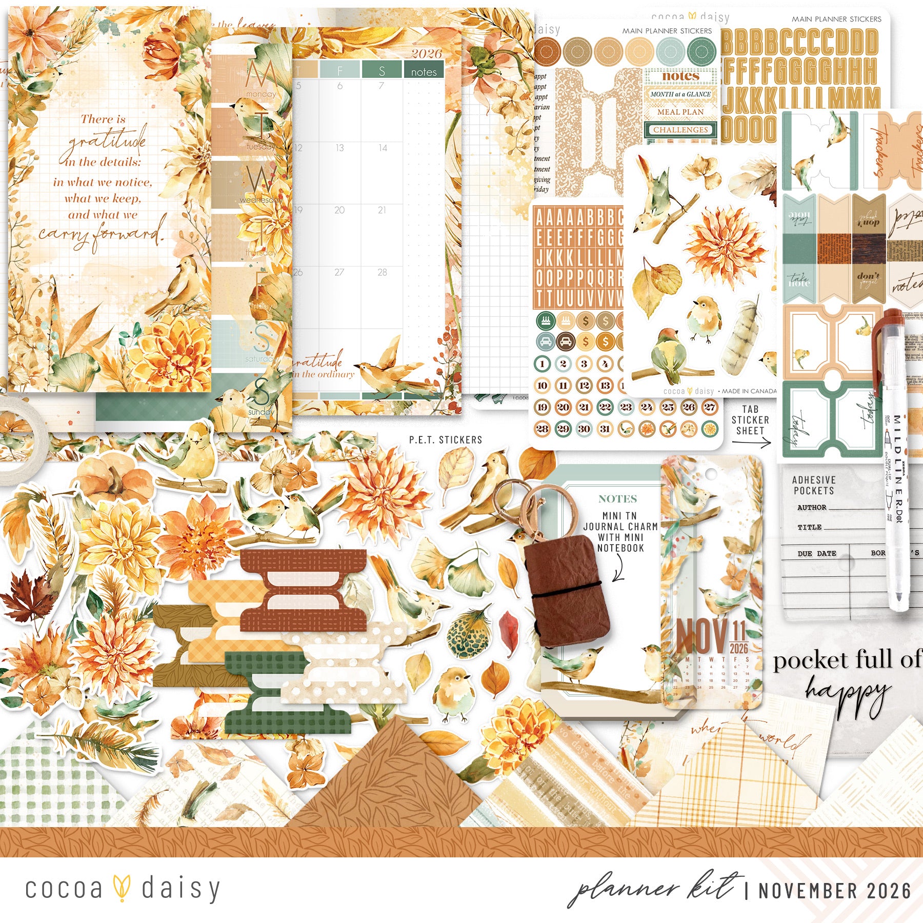 Planner Kit Subscription - Choose your insert or notebook - 1 month