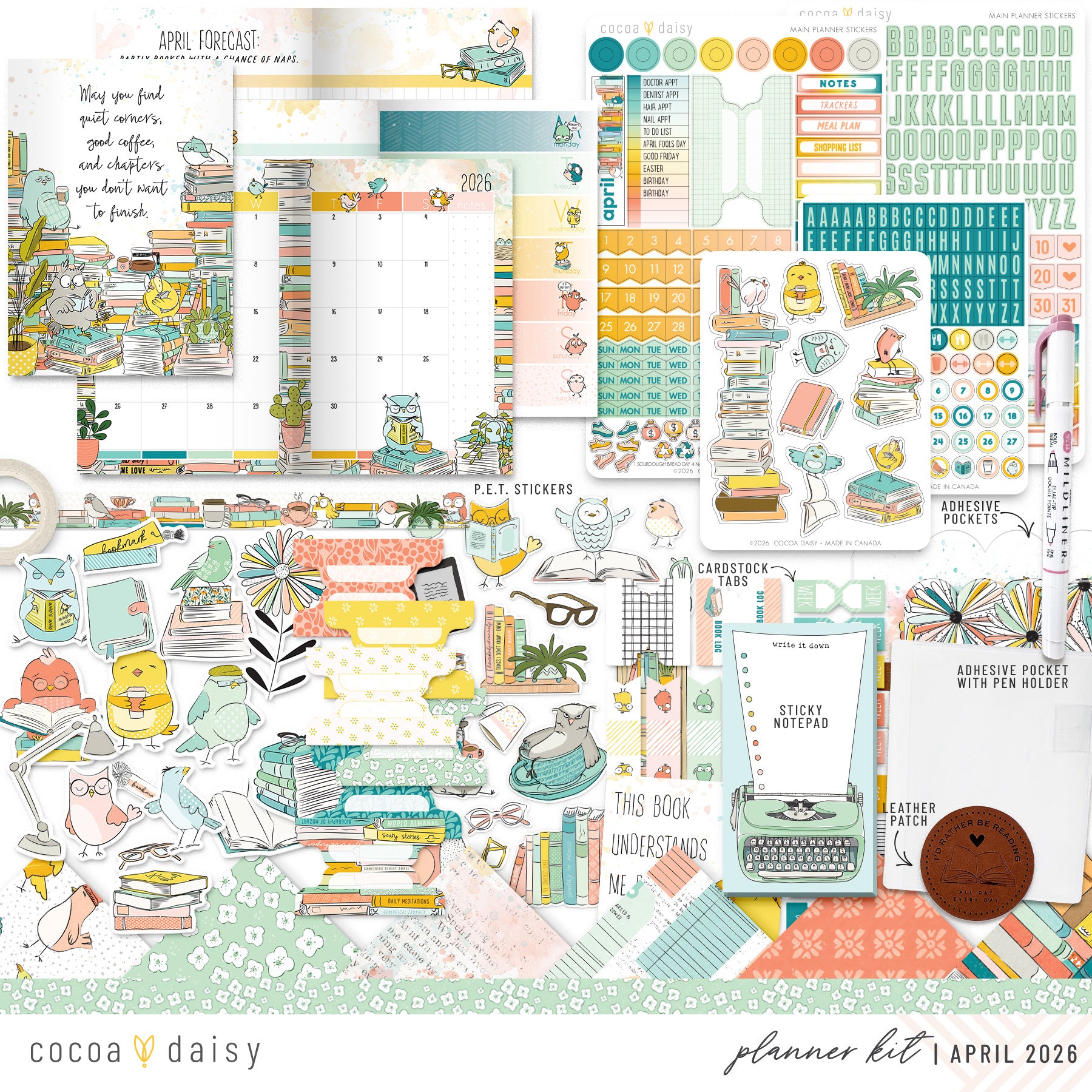 Planner Kit Subscription - Choose your insert or notebook - 1 month