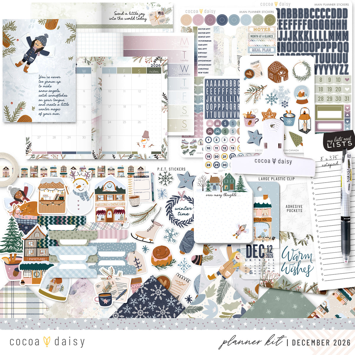 Planner Kit Subscription - Choose your insert or notebook - 1 month