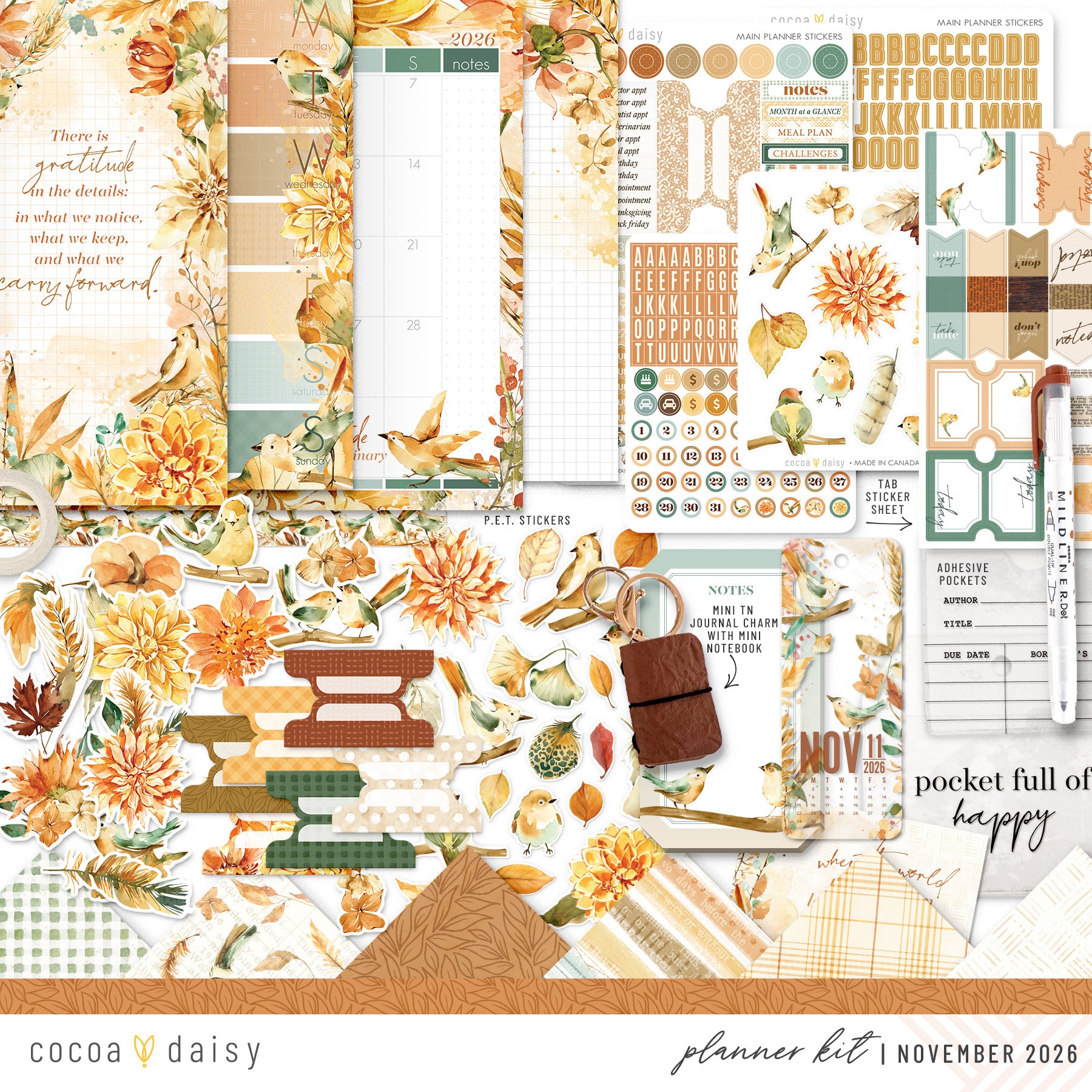 Planner Kit Subscription - Choose your insert or notebook - 1 month