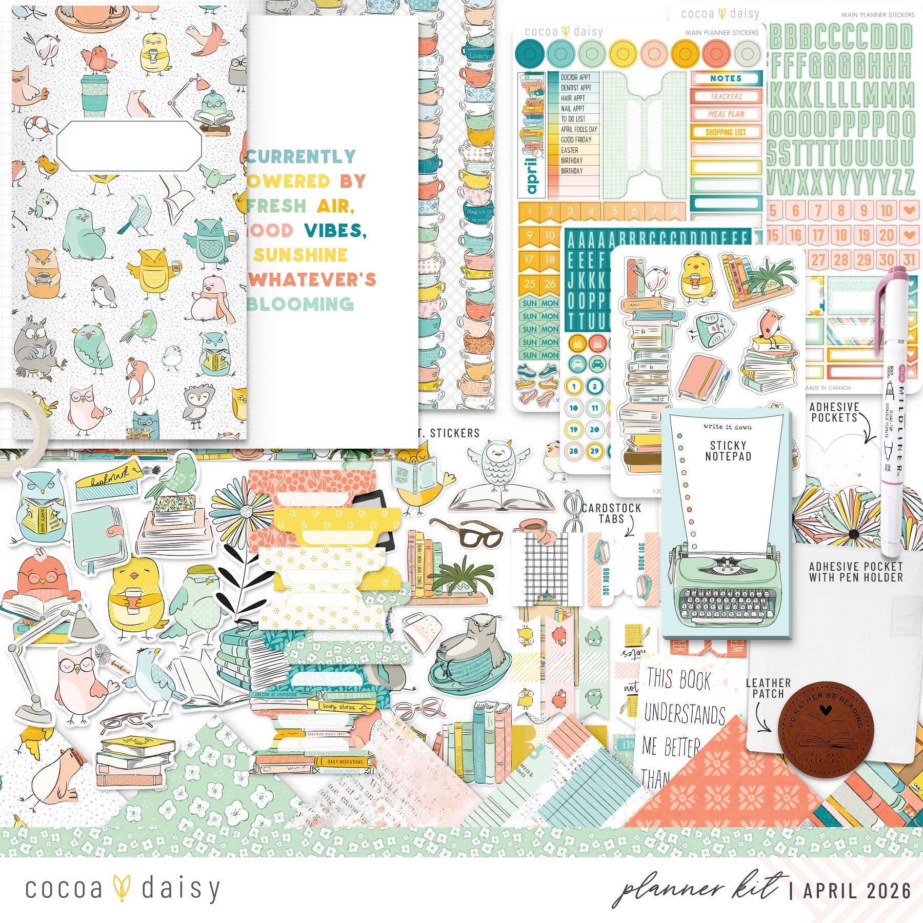 Planner Kit Subscription - Choose your insert or notebook - 1 month