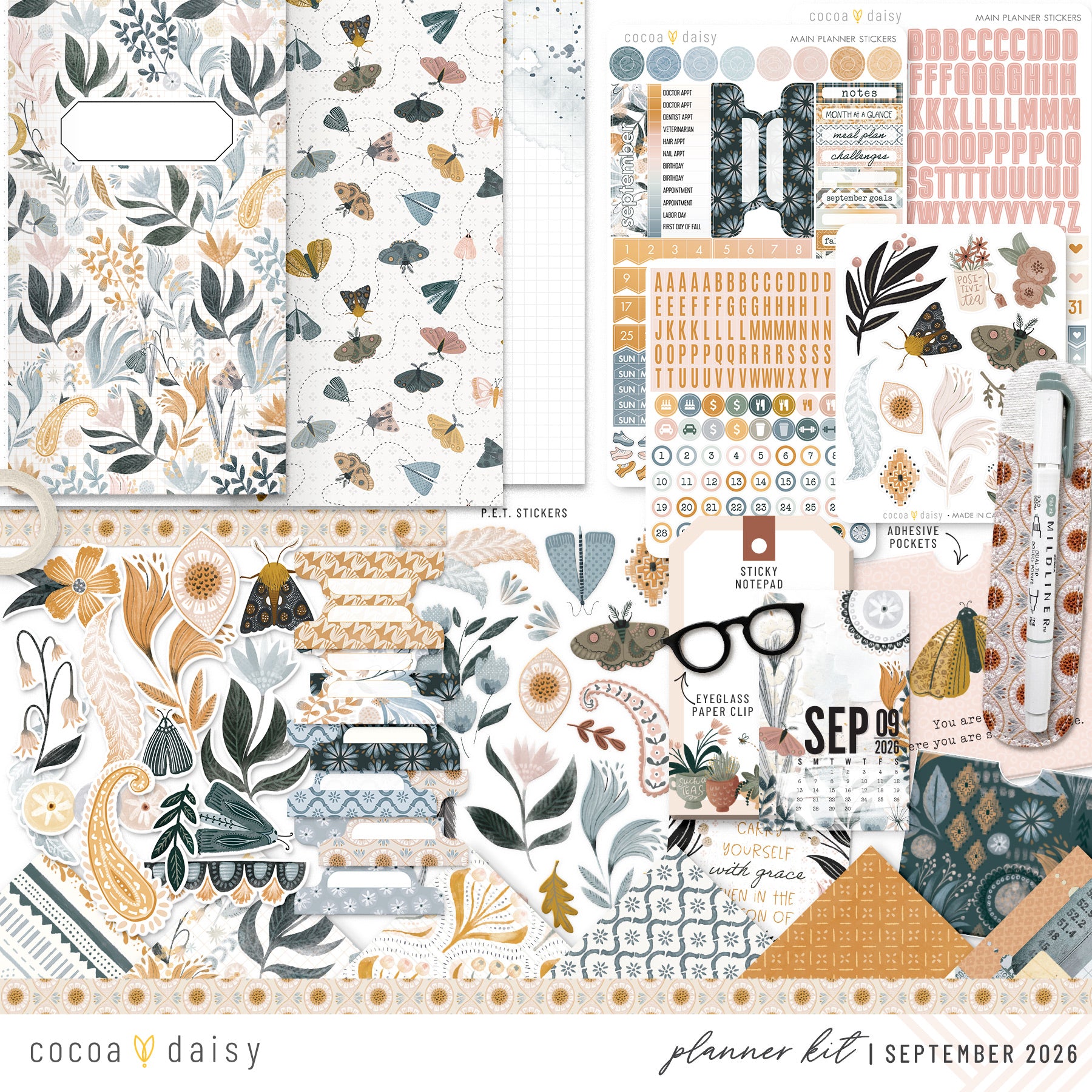 Planner Kit Subscription - Choose your insert or notebook - 1 month