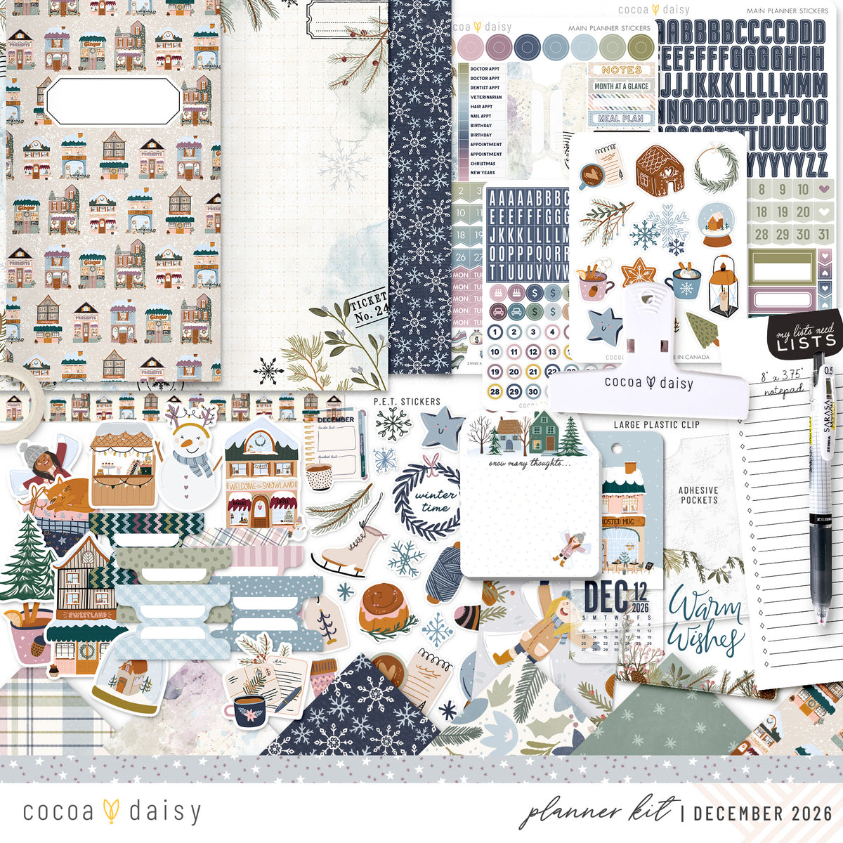 Planner Kit Subscription - Choose your insert or notebook - 1 month