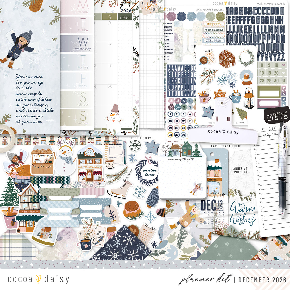 Planner Kit Subscription - Choose your insert or notebook - 1 month