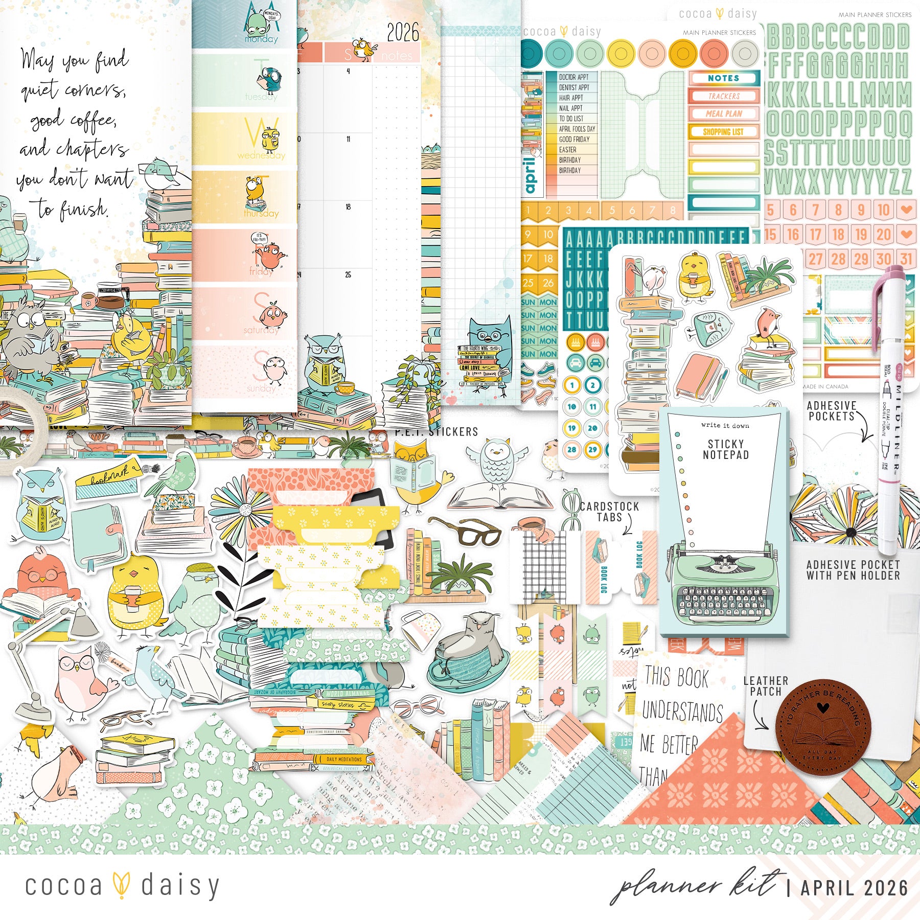 Planner Kit Subscription - Choose your insert or notebook - 1 month