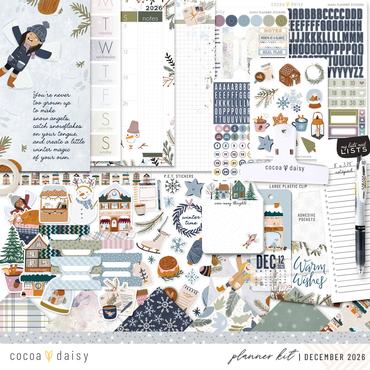 Planner Kit Subscription - Choose your insert or notebook - 1 month