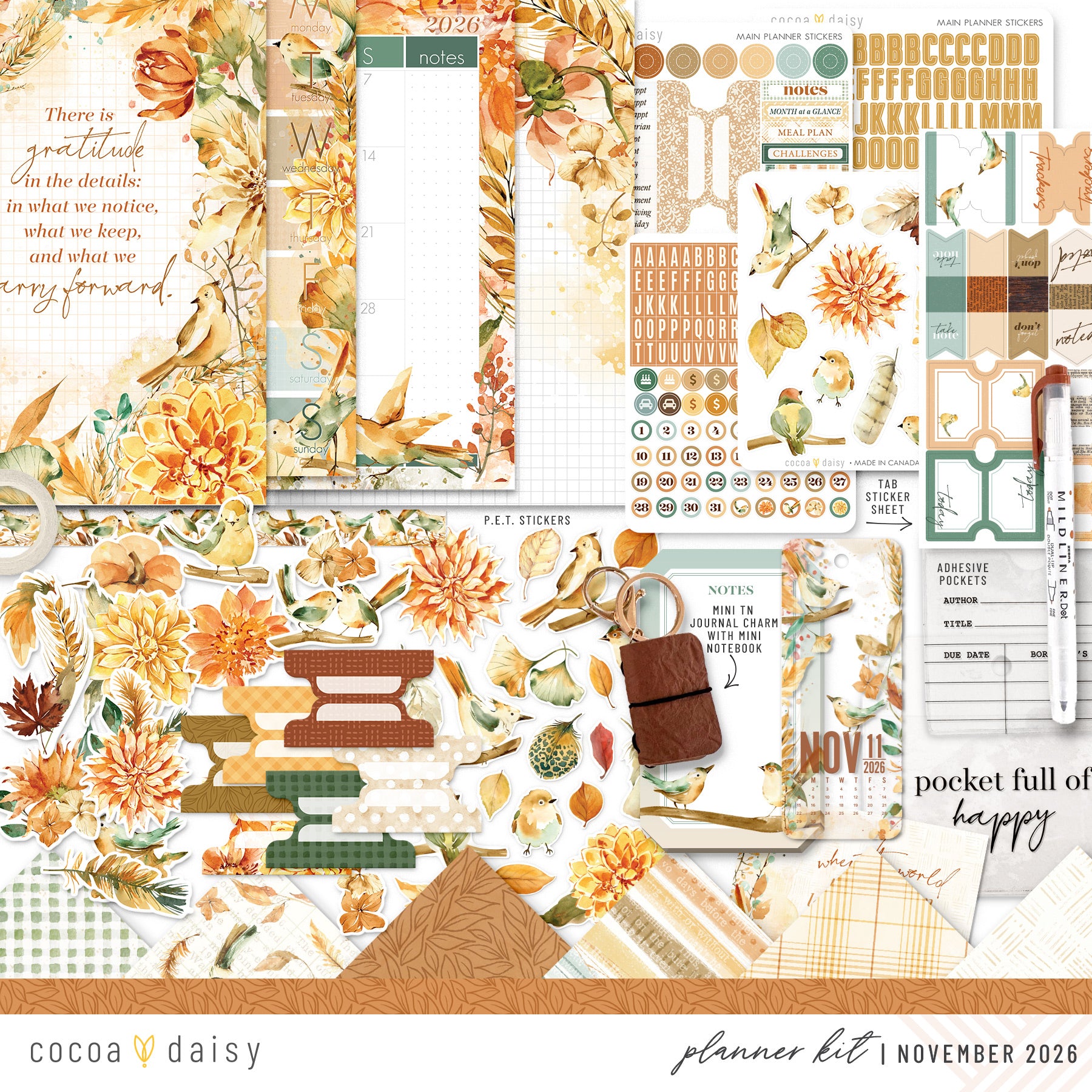 Planner Kit Subscription - Choose your insert or notebook - 1 month