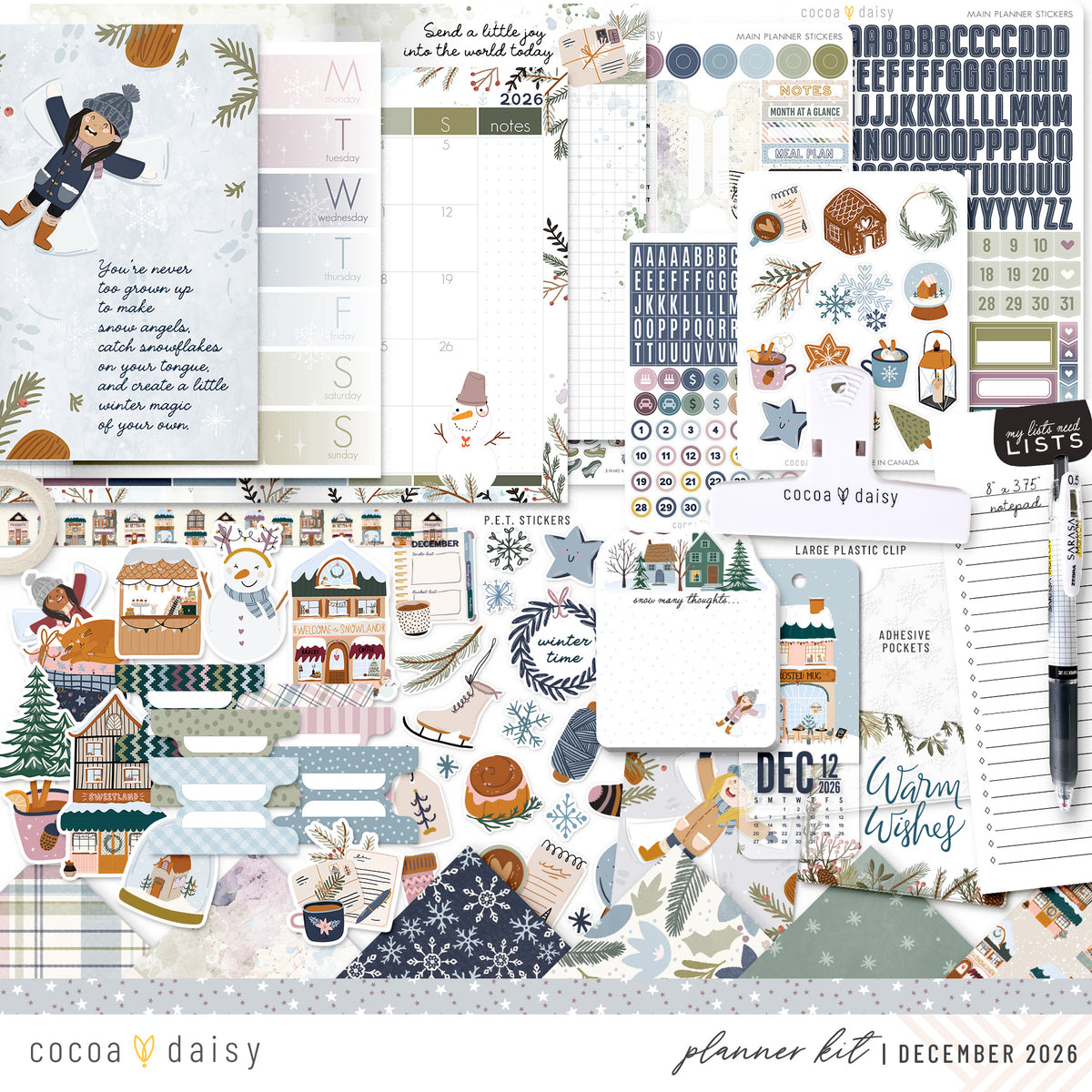 Planner Kit Subscription - Choose your insert or notebook - 1 month