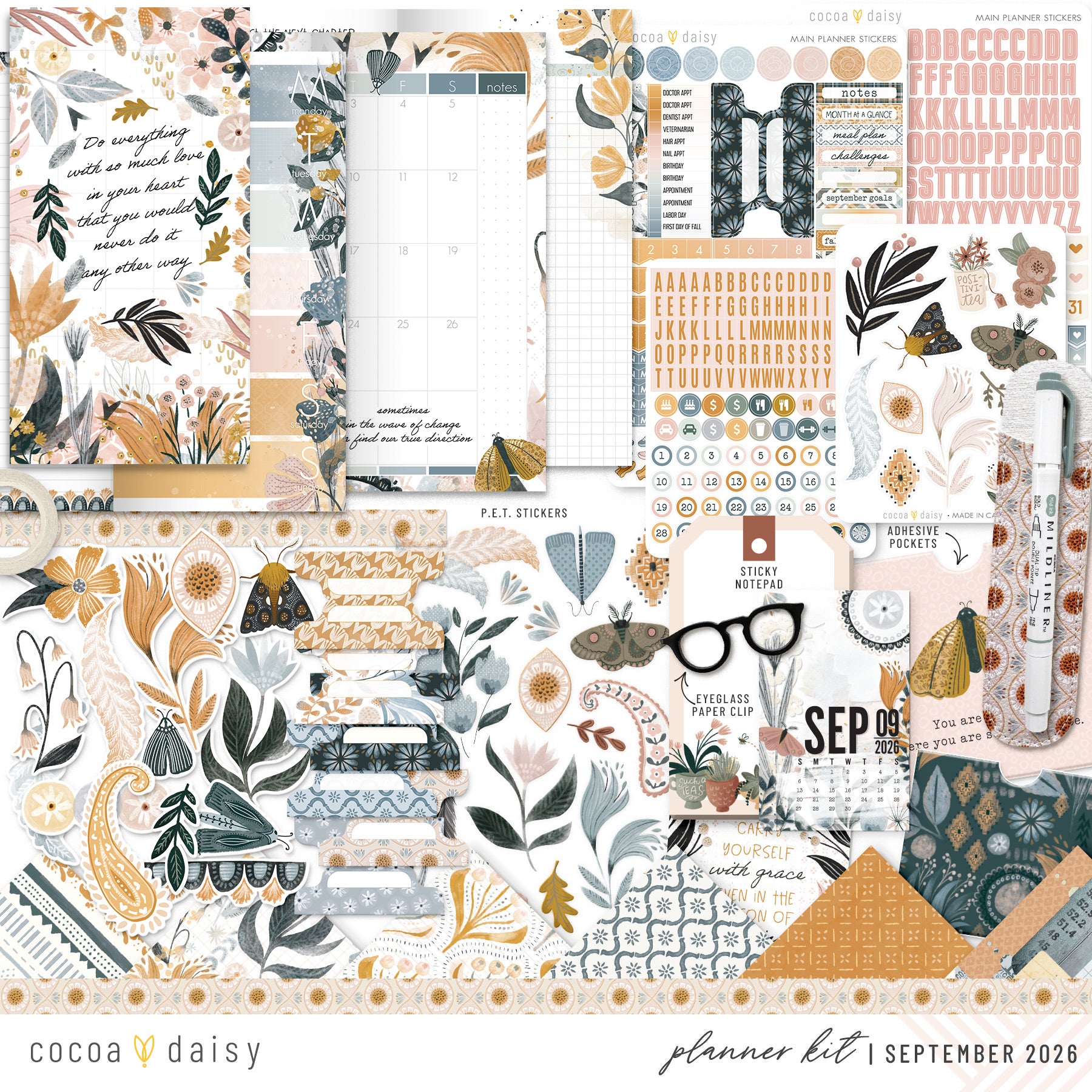 Planner Kit Subscription - Choose your insert or notebook - 1 month