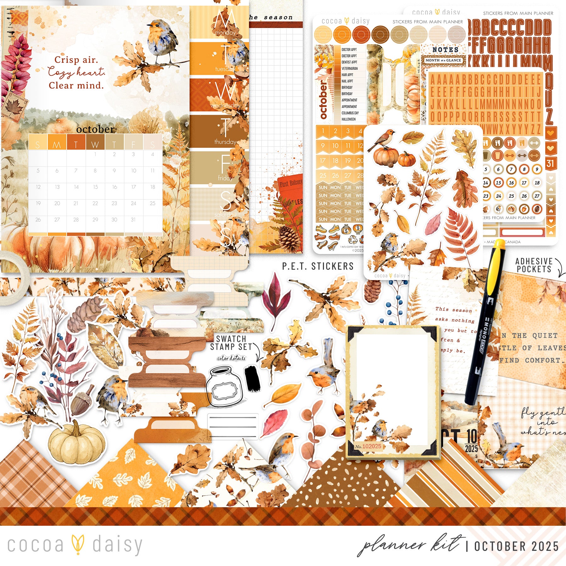 Planner Kit Subscription - Choose your insert or notebook - 1 month