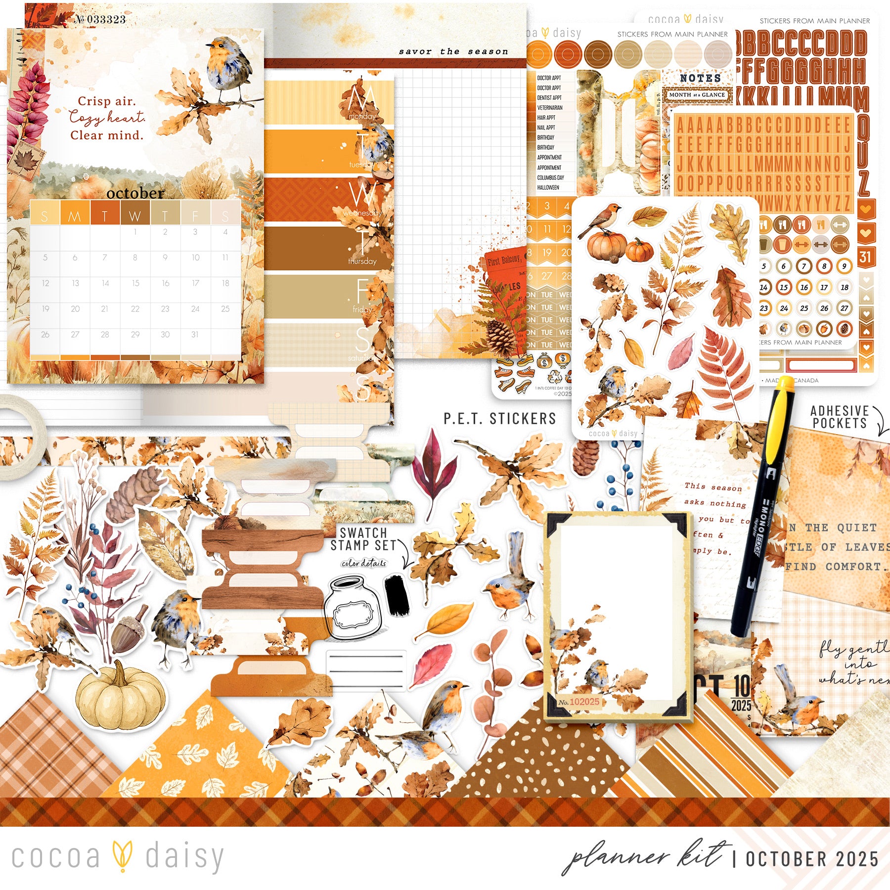 Planner Kit Subscription - Choose your insert or notebook - 1 month