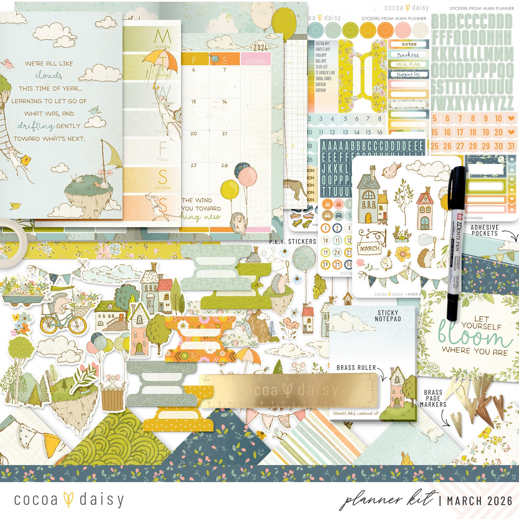 Planner Kit Subscription - Choose your insert or notebook - 1 month