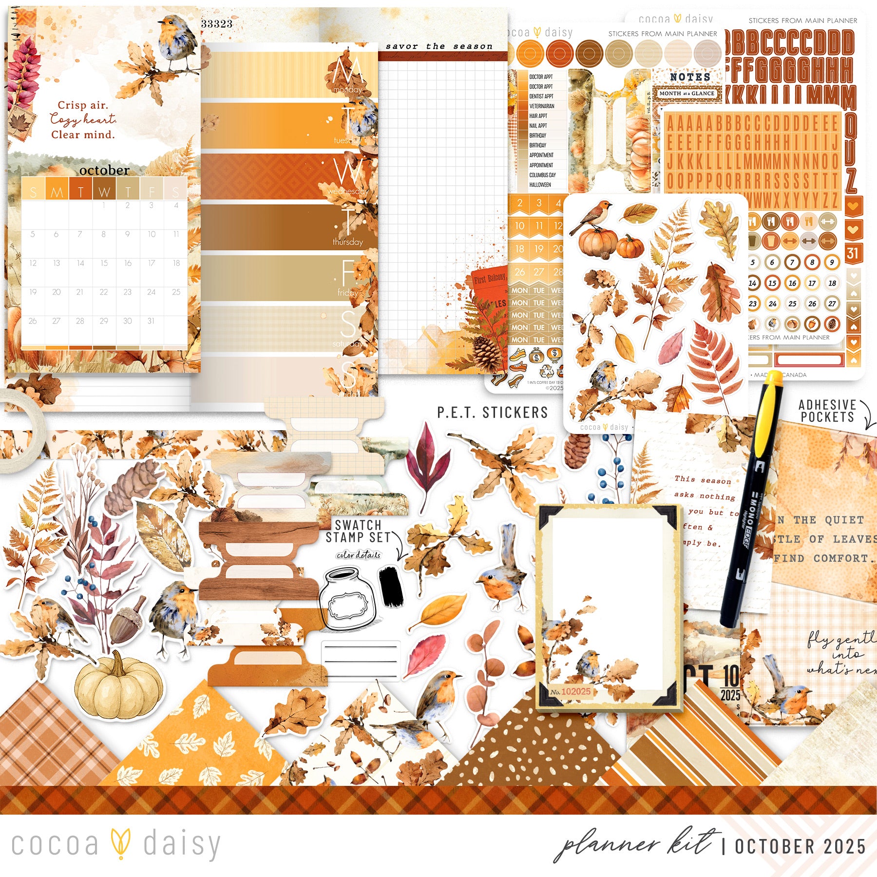 Planner Kit Subscription - Choose your insert or notebook - 1 month