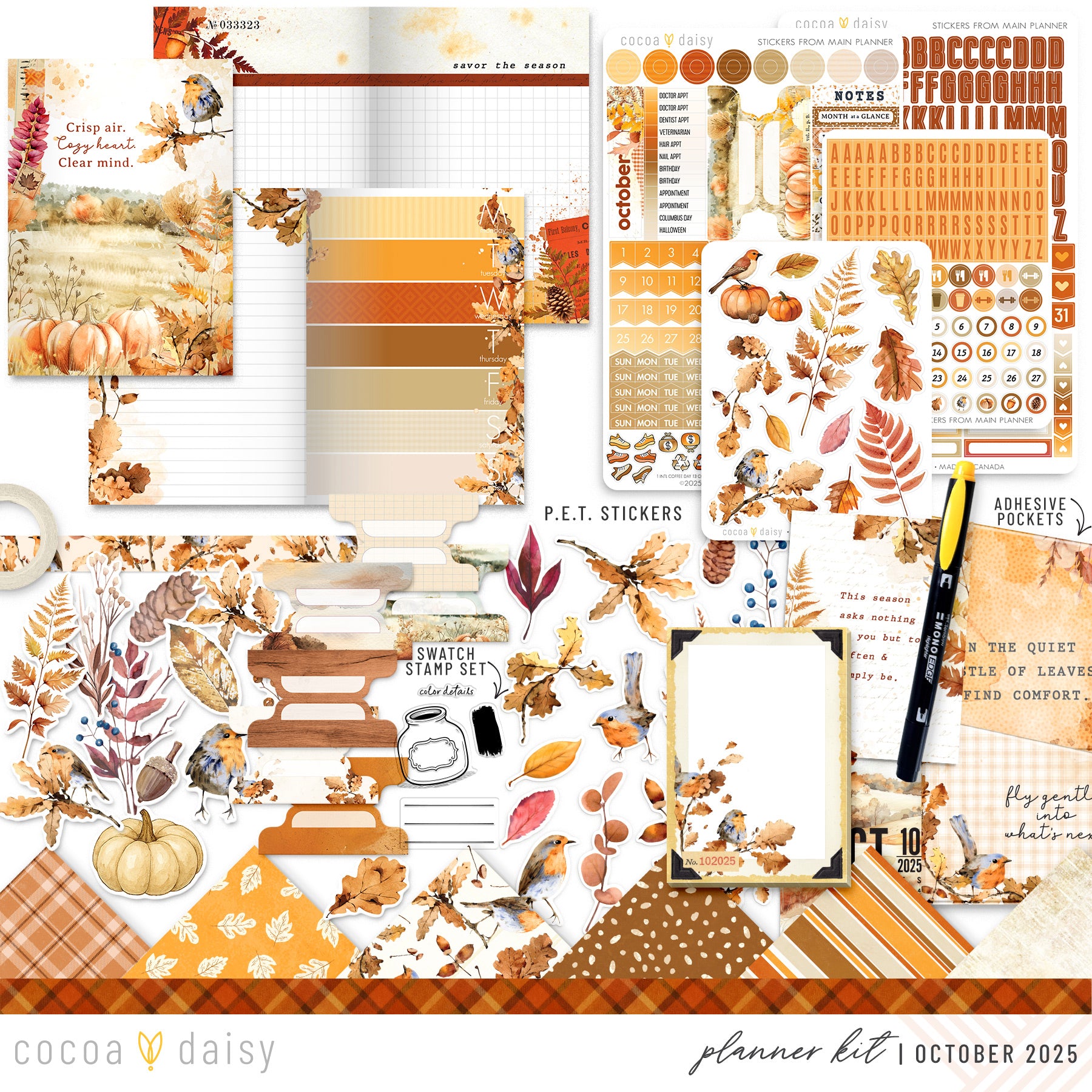 Planner Kit Subscription - Choose your insert or notebook - 1 month