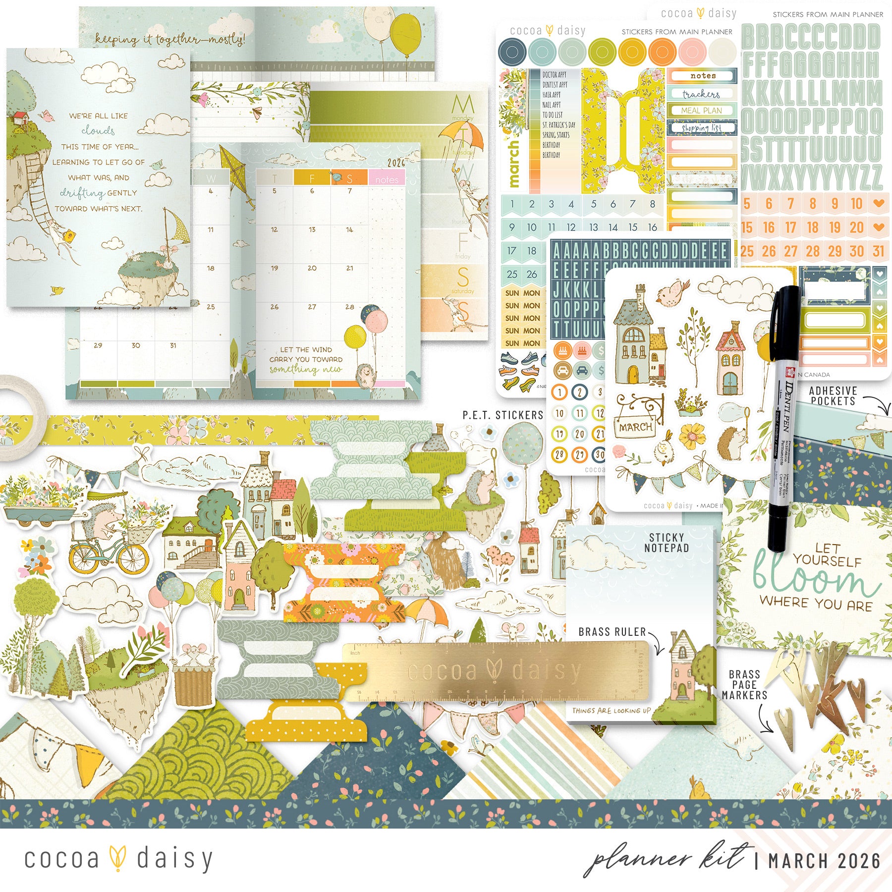 Planner Kit Subscription - Choose your insert or notebook - 1 month