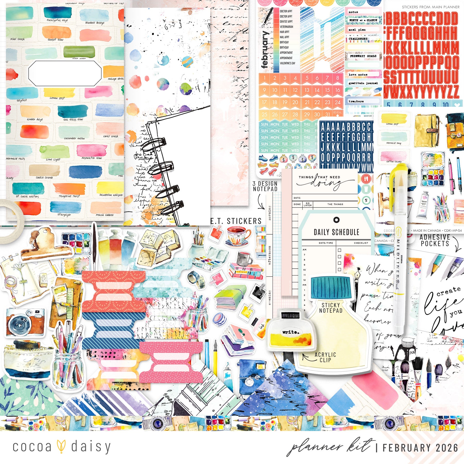 Planner Kit Subscription - Choose your insert or notebook - 1 month