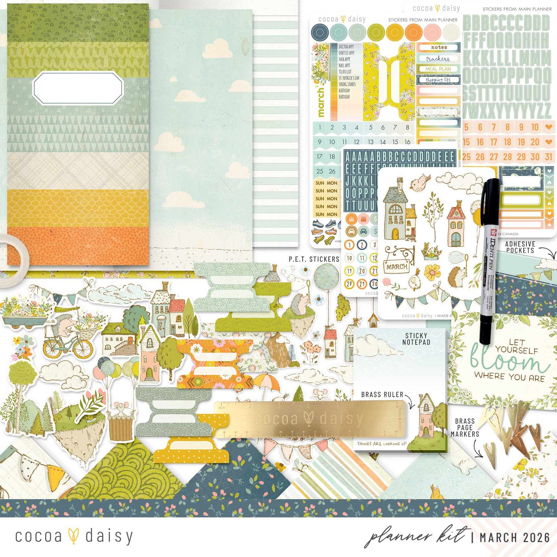 Planner Kit Subscription - Choose your insert or notebook - 1 month