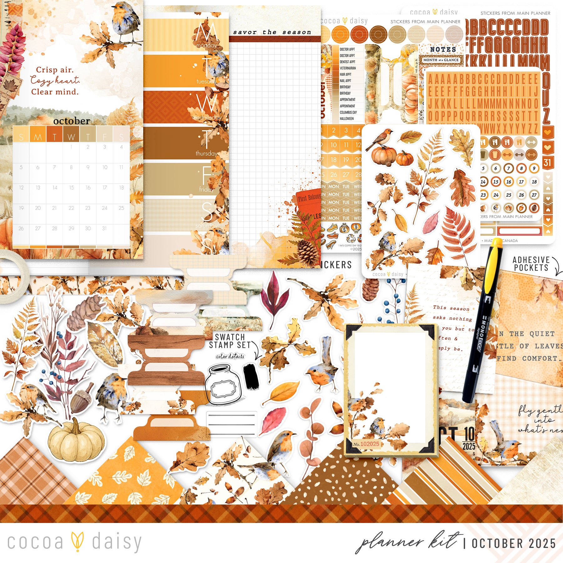 Planner Kit Subscription - Choose your insert or notebook - 1 month