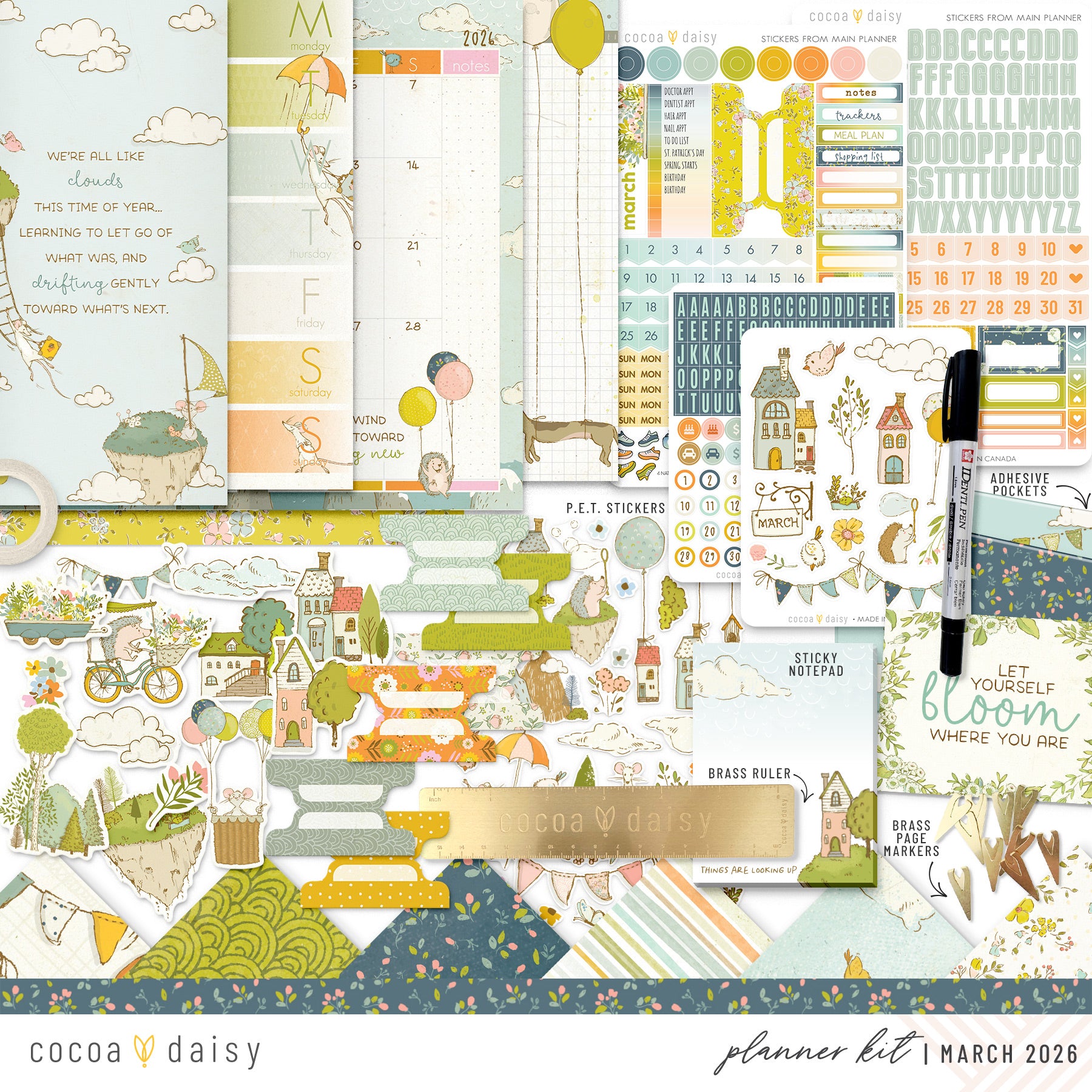 Planner Kit Subscription - Choose your insert or notebook - 1 month