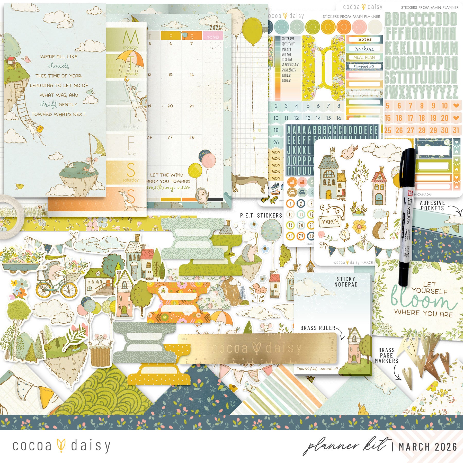 Planner Kit Subscription - Choose your insert or notebook - 1 month